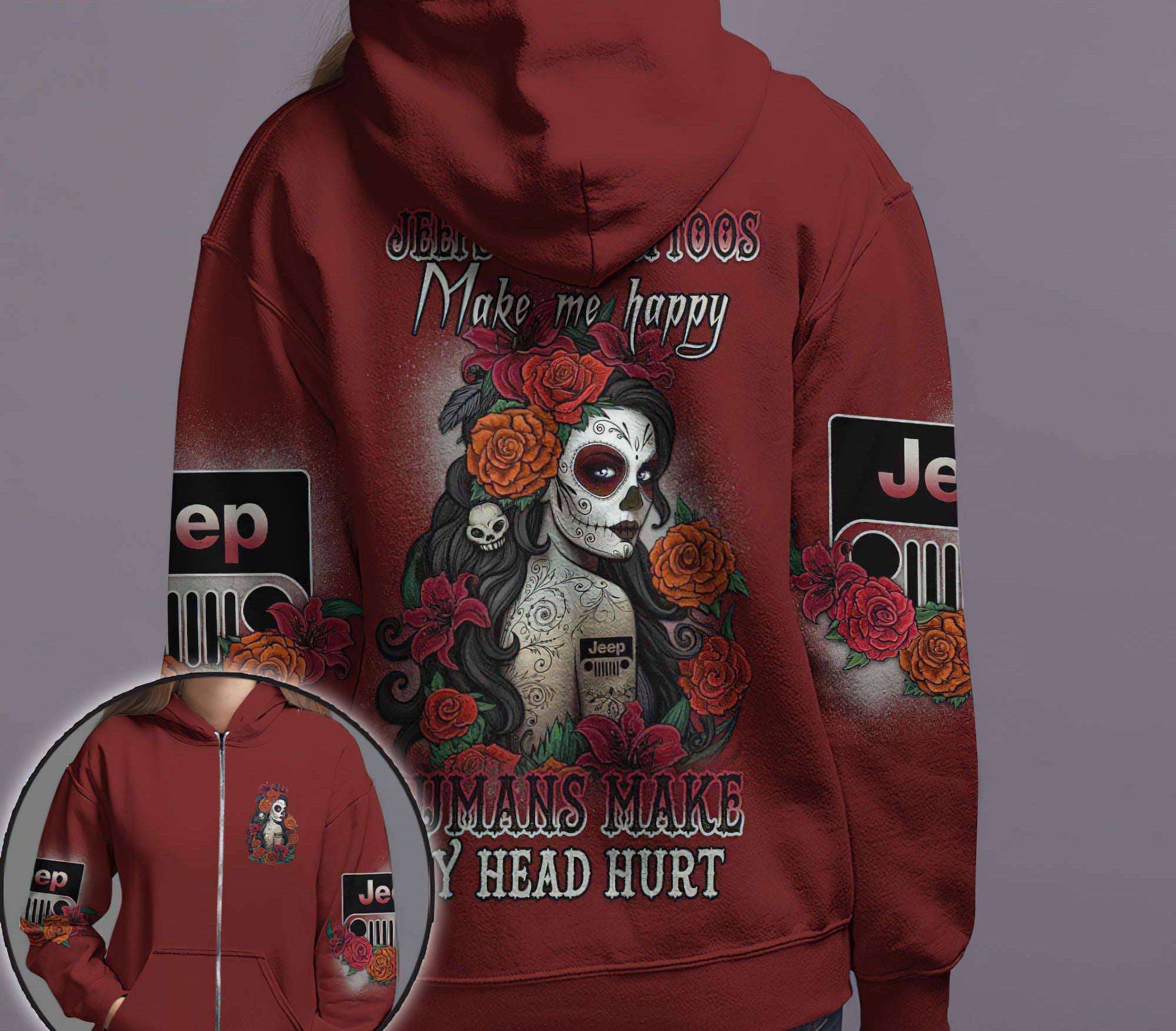 sugar-skull-jeep-and-tattoos-hoodie