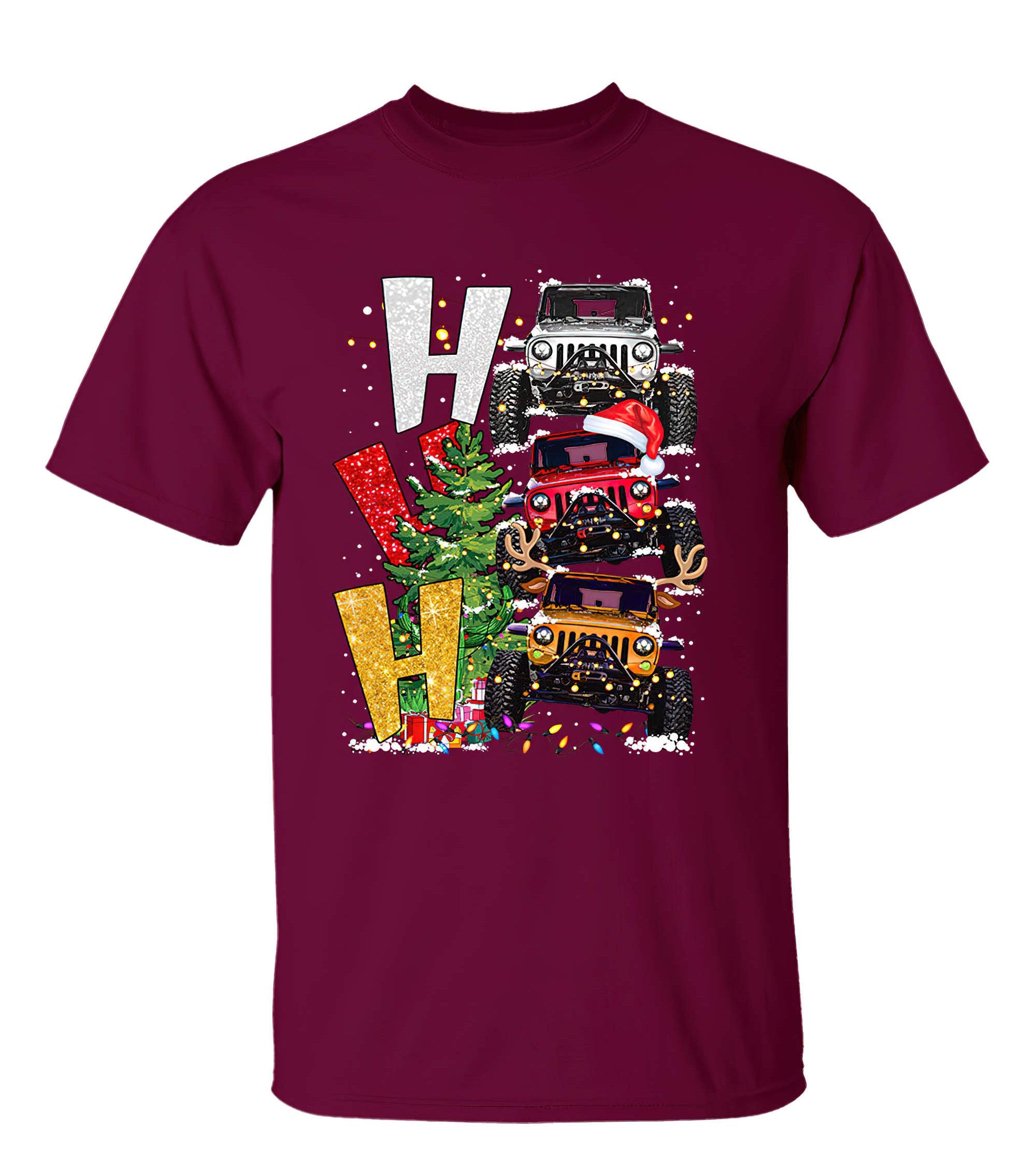 hohoho-christmas-jeep-t-shirt