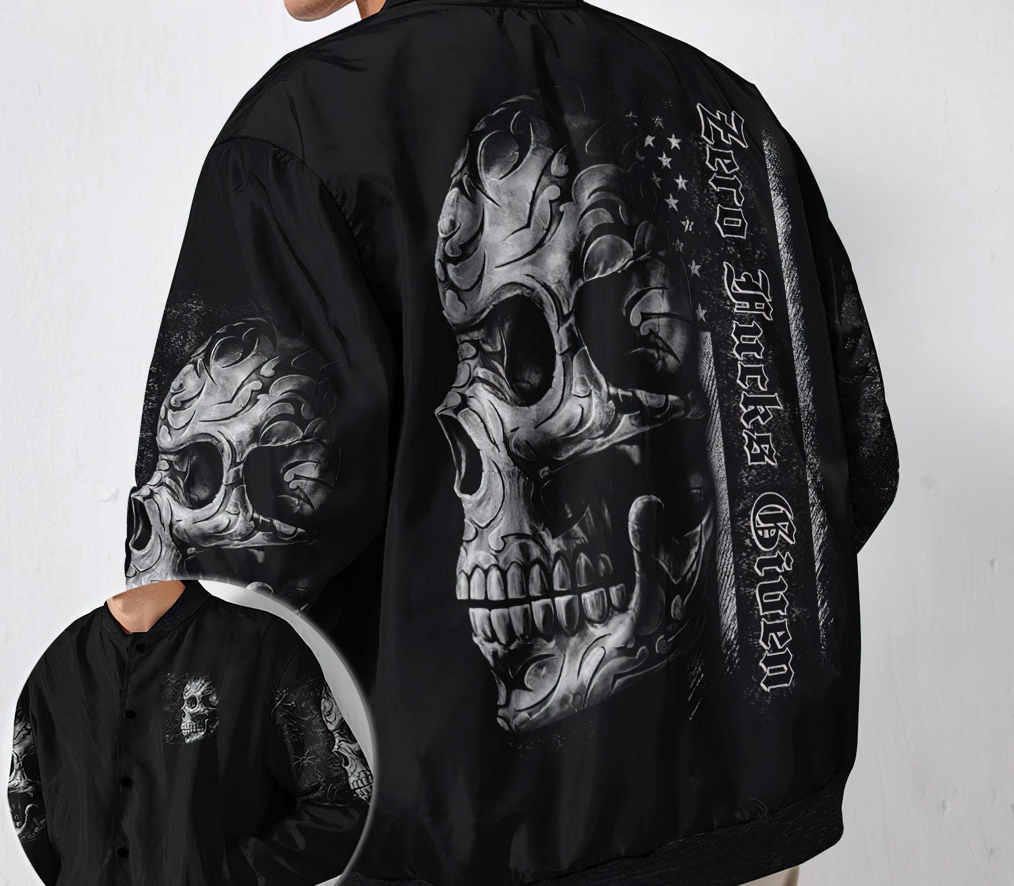 Skull Man Bomber Jacket