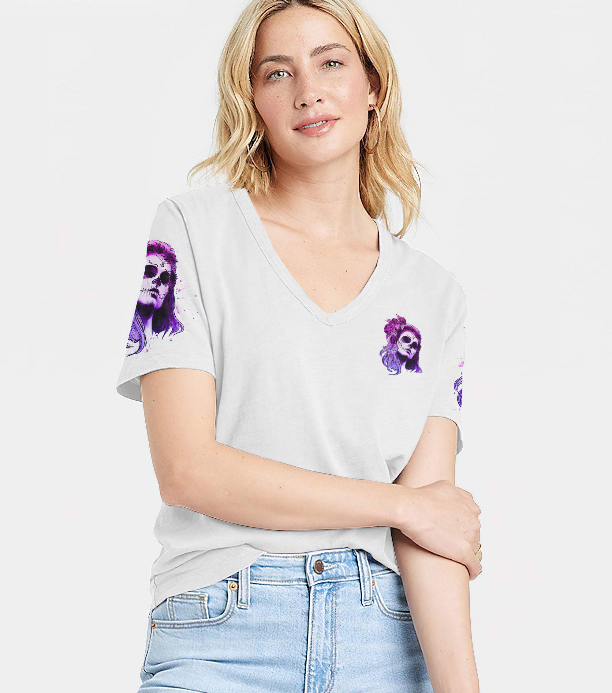 the-good-girl-in-me-got-tired-sugar-skull-all-over-print-2-women-v-neck-t-shirt