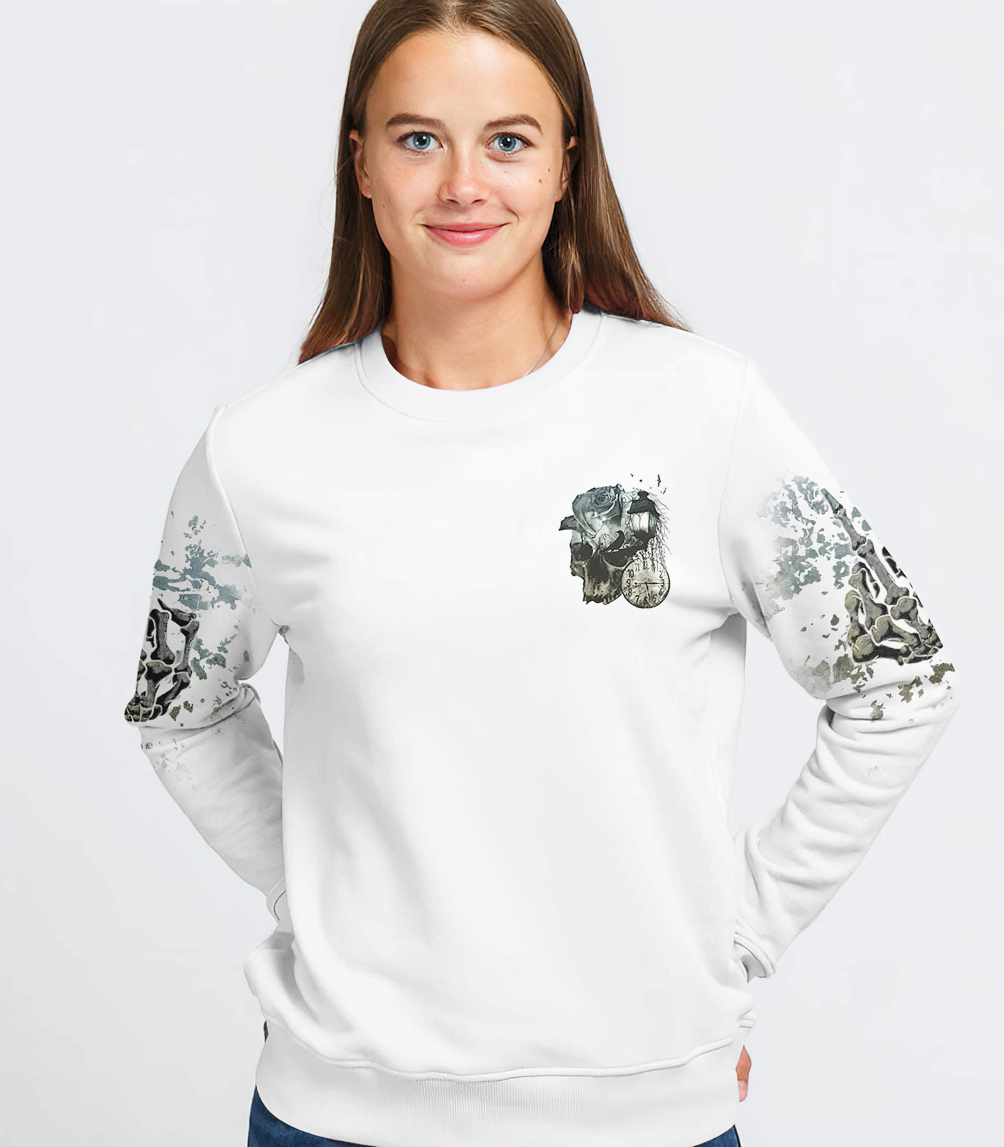 your-time-is-up-skull-clock-halloween-all-over-print-sweatshirt