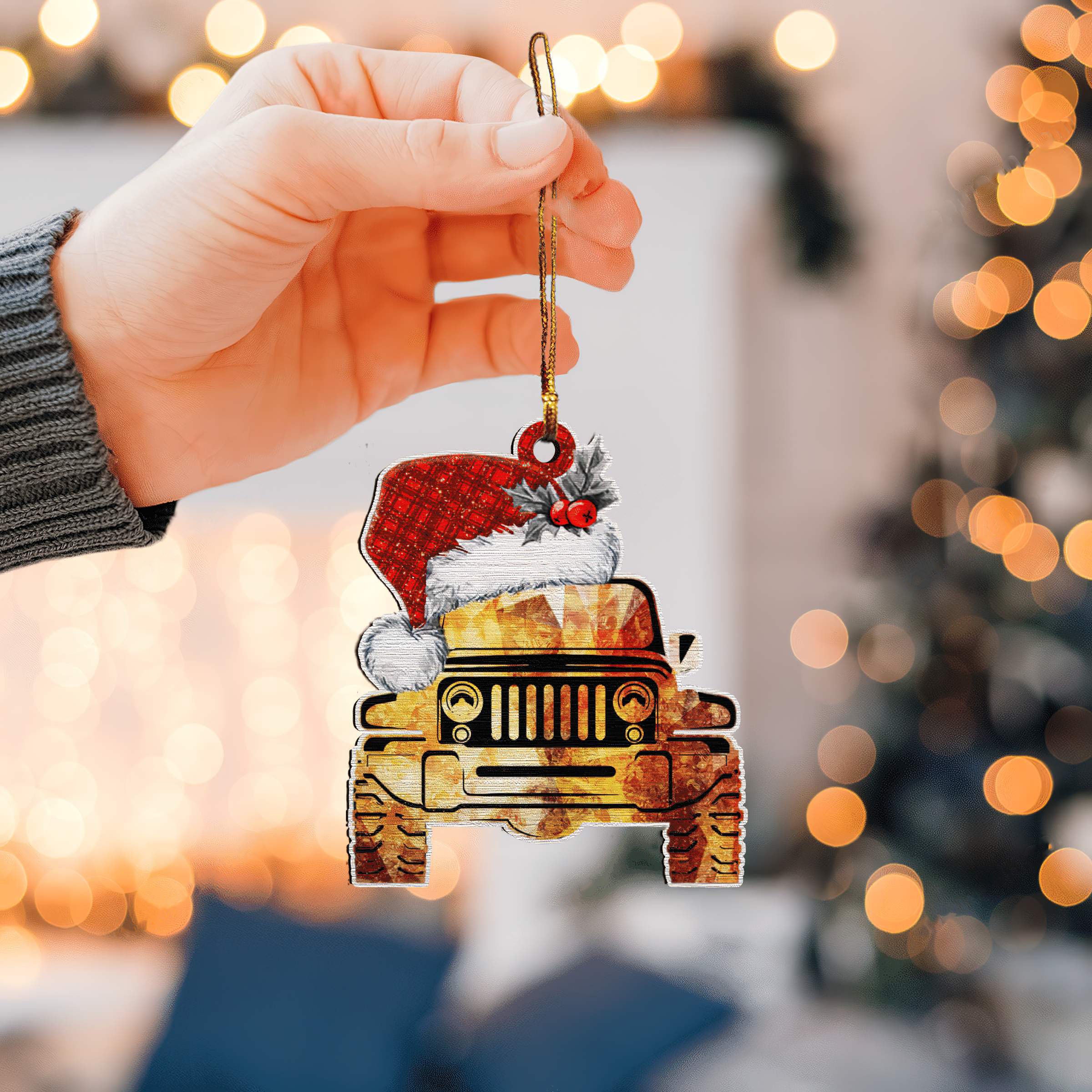 polygon-jeep-christmas-ornaments