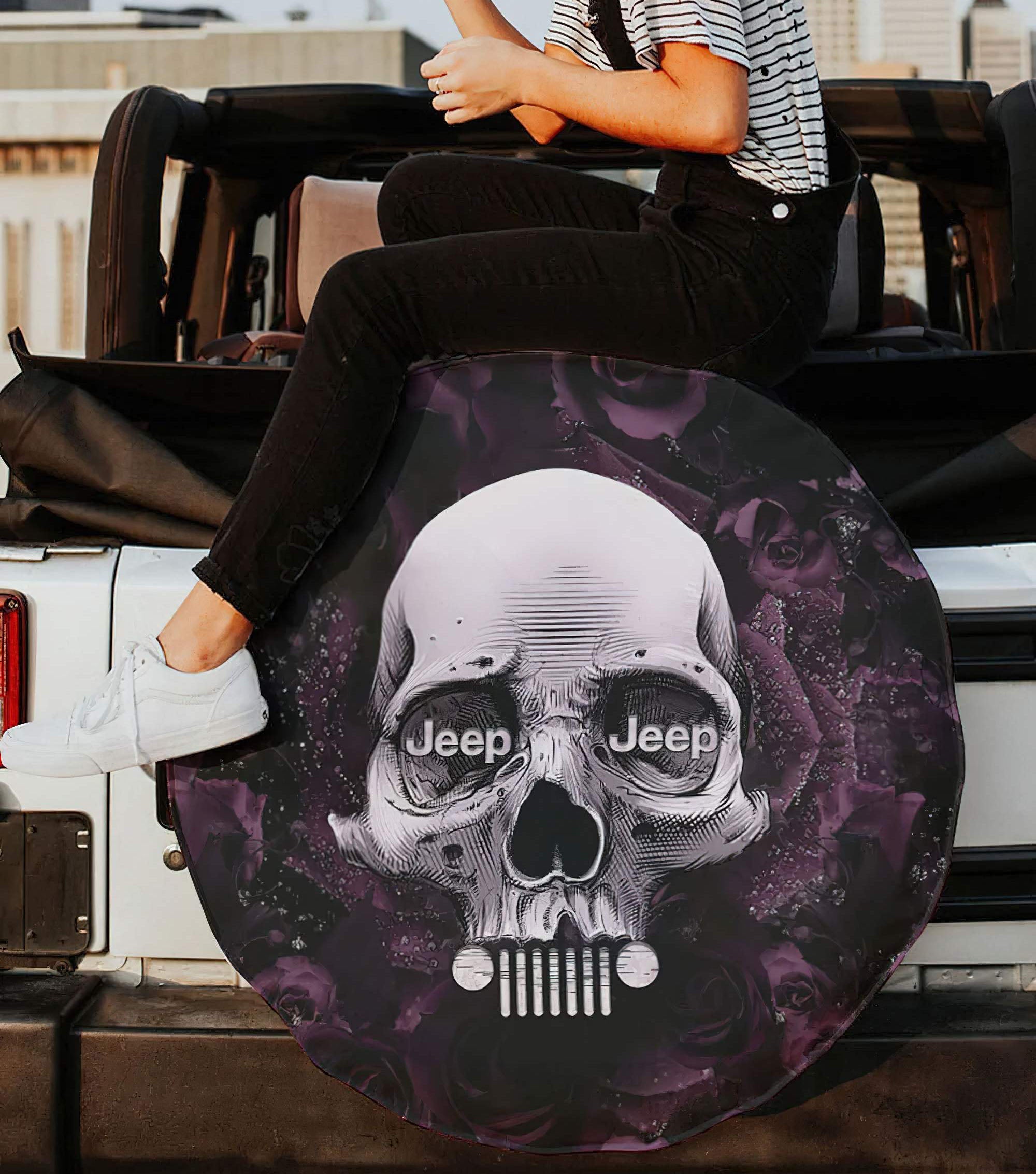 jeep-skull-rose-pattern-spare-tire-cover