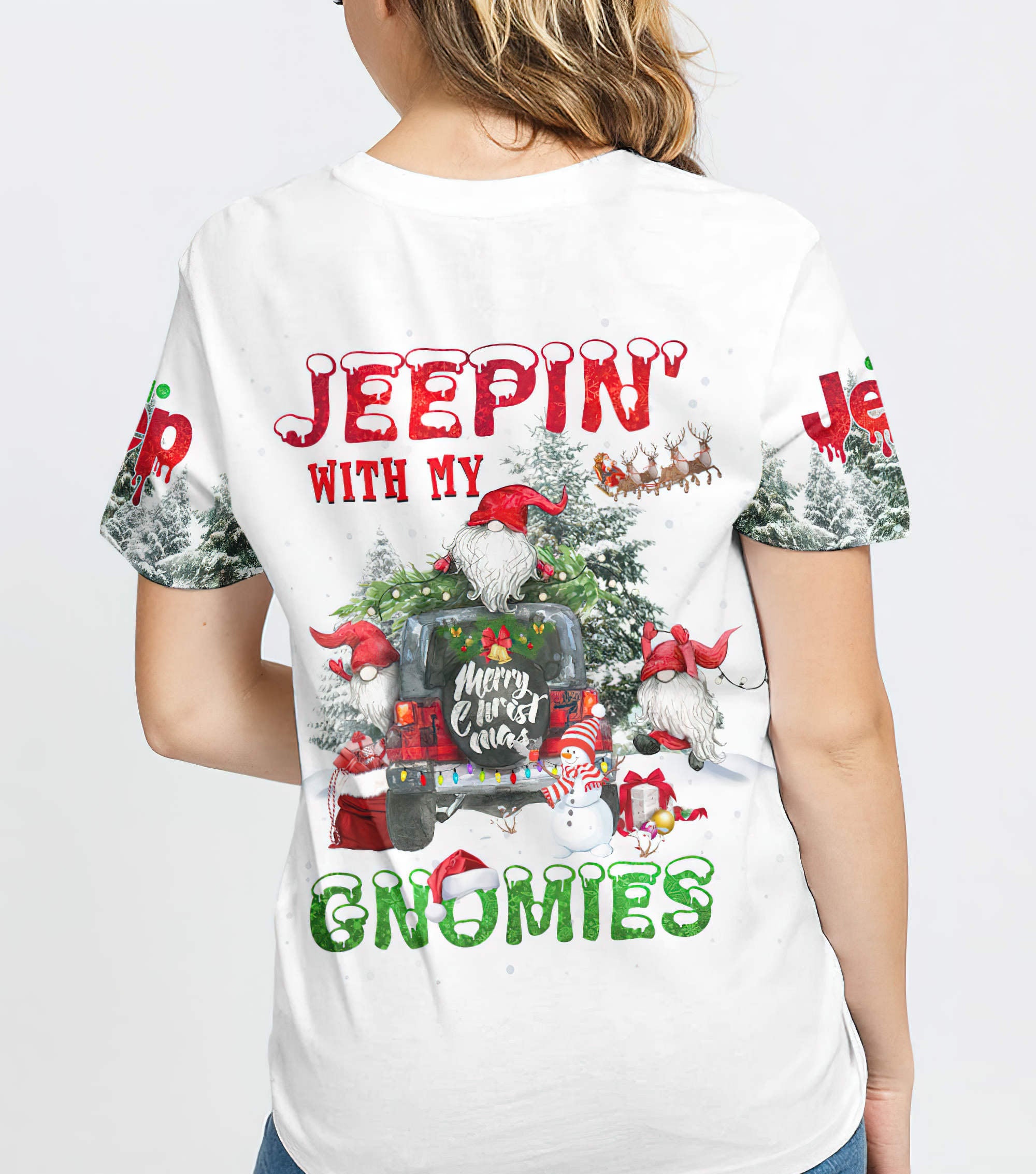 jeepin-with-my-gn-christmas-t-shirt