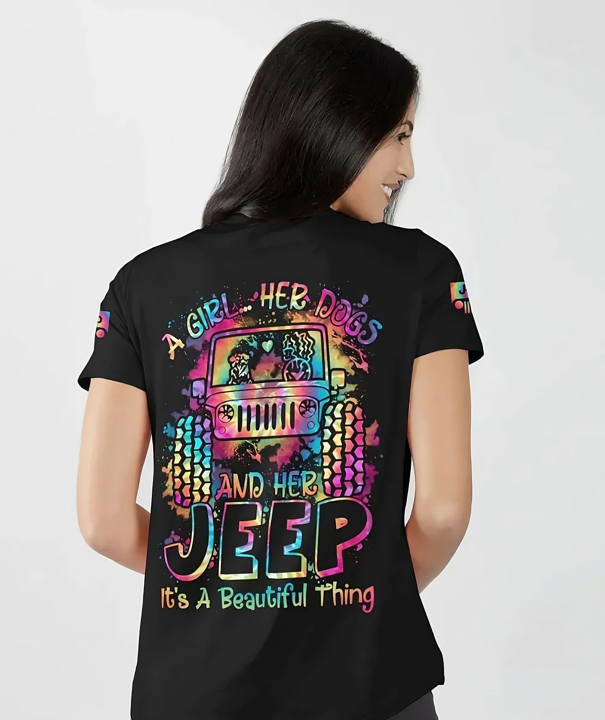 a-girl-her-dogs-and-her-jeep-all-over-print-women-v-neck-t-shirt