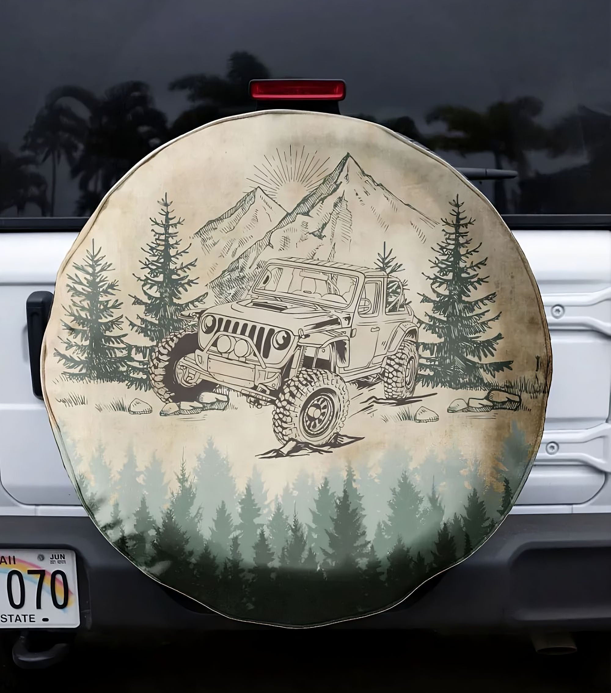 not-all-who-wander-are-lost-forest-spare-tire-cover