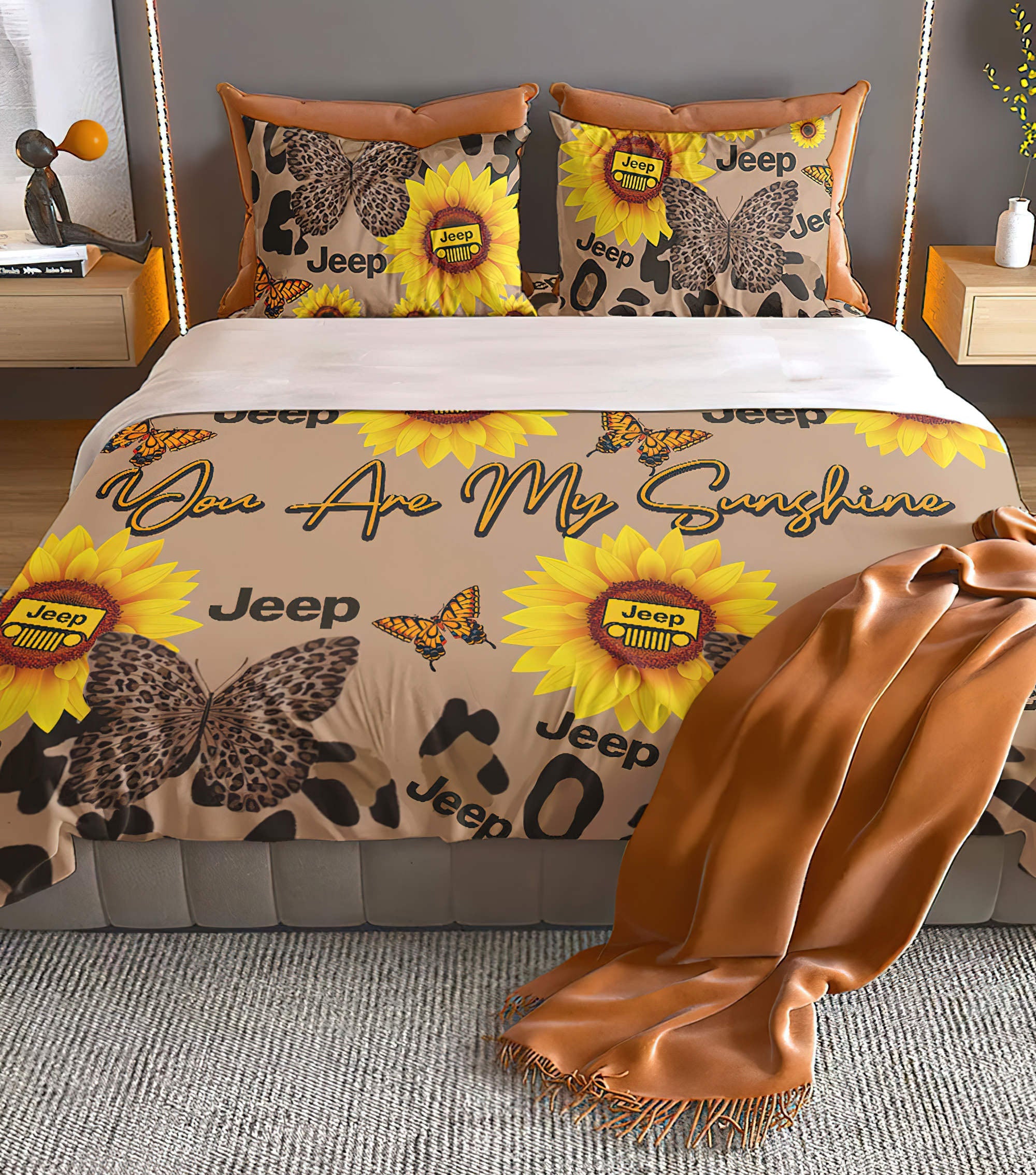 you-are-my-sunshine-jeep-leopard-bedding-set