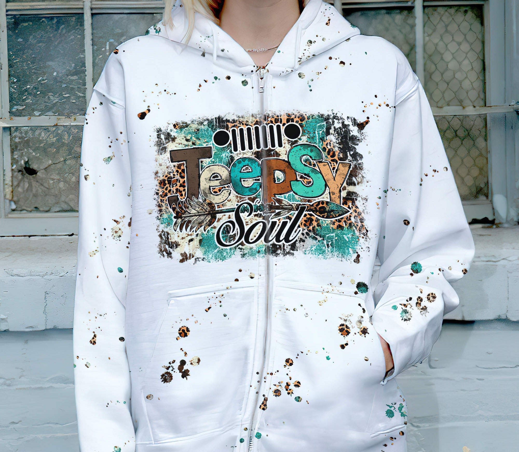 jeepsy-soul-cowhide-leopard-turquoise-all-over-ptrint-hoodie