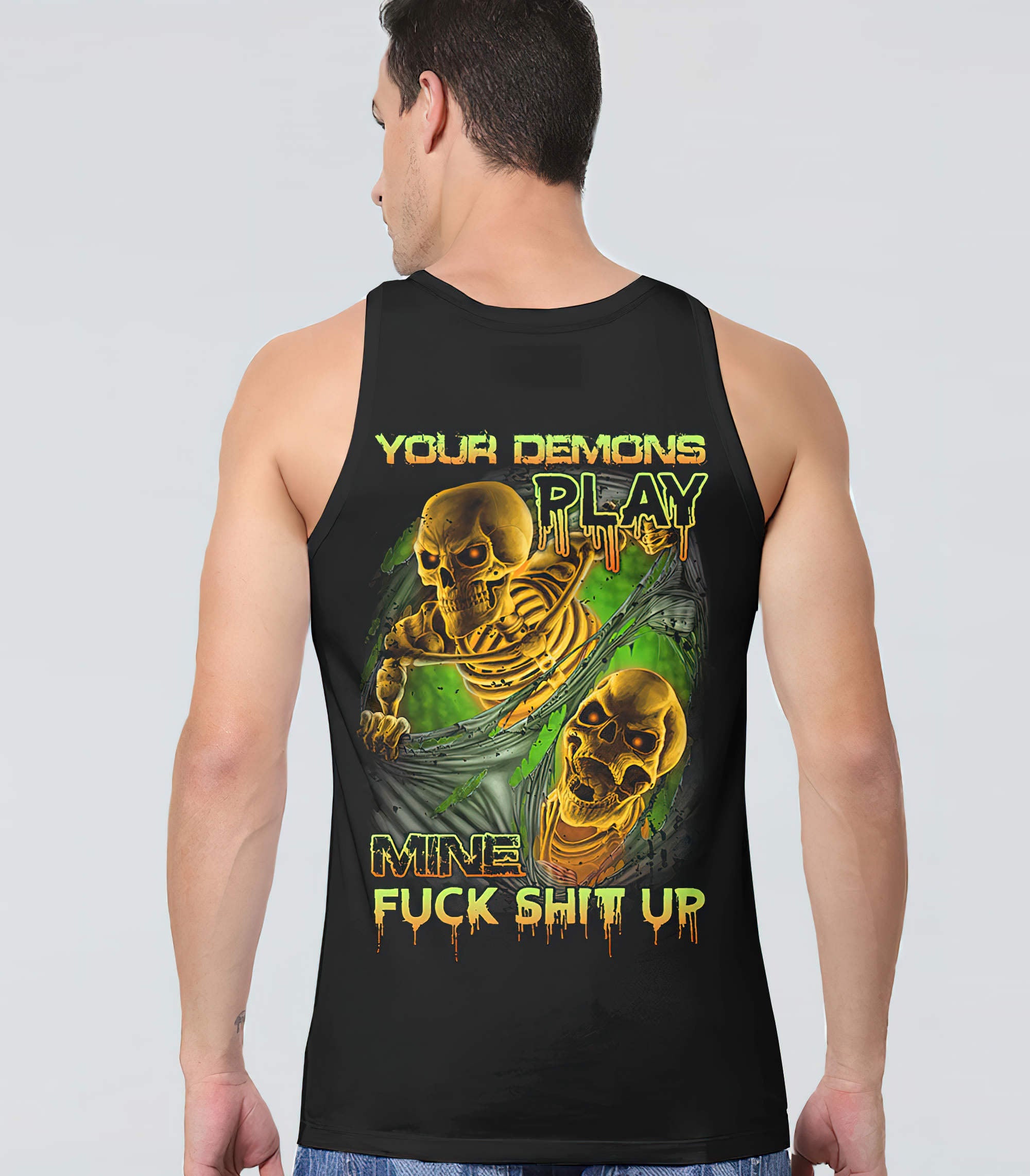 your-demons-play-skull-all-over-print-tank-top