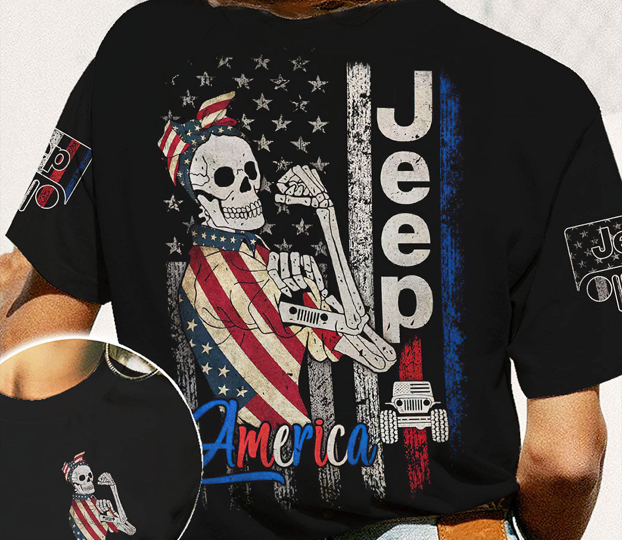 jeep-strong-women-skeleton-t-shirt