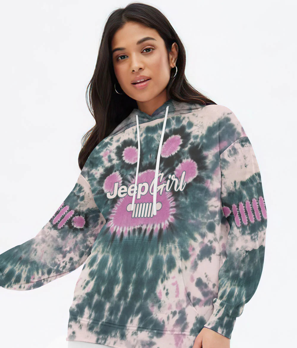 jeep-girl-dog-paw-tie-dye-hoodie