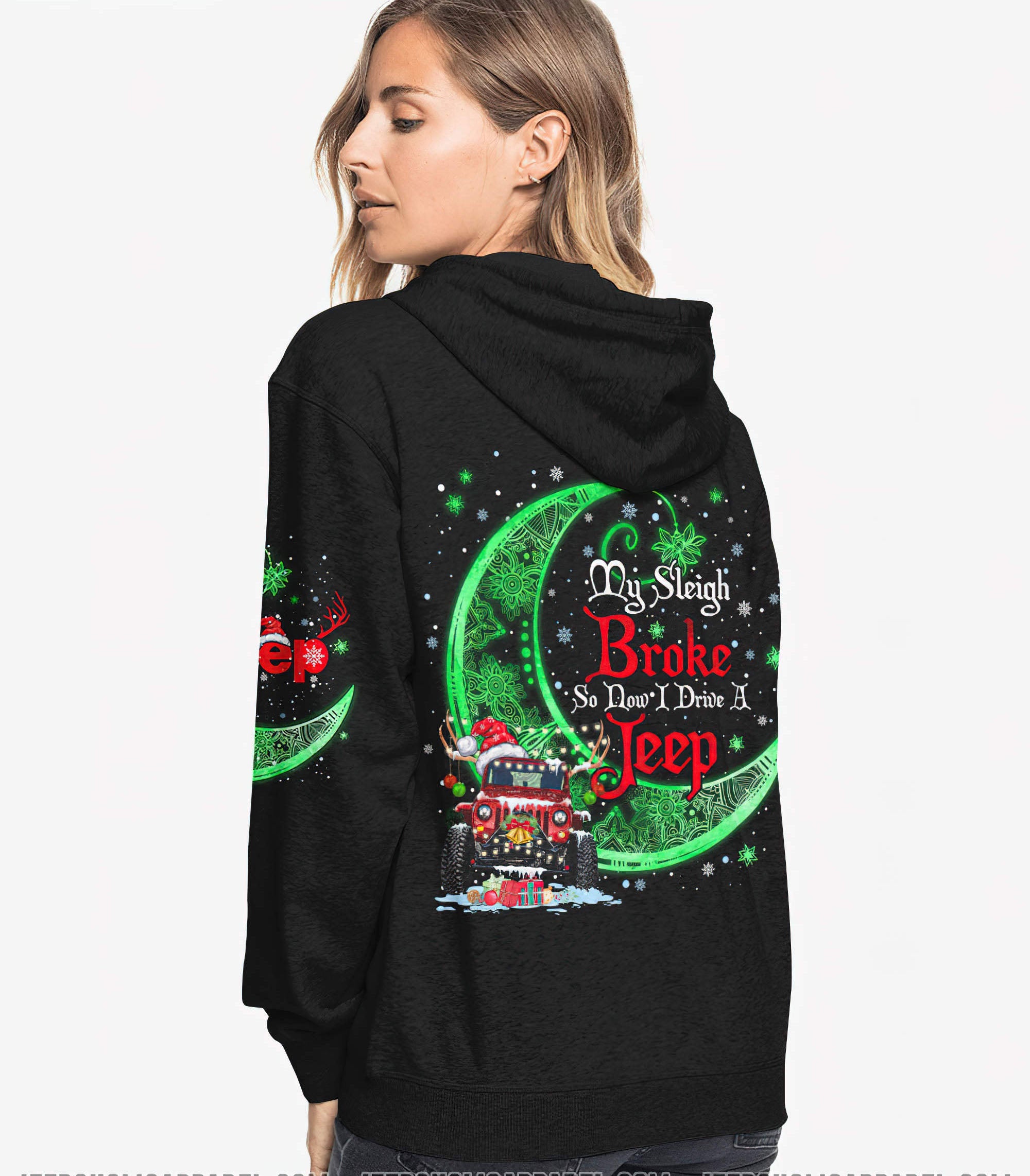 my-sleigh-broke-mandala-moon-jeep-hoodie