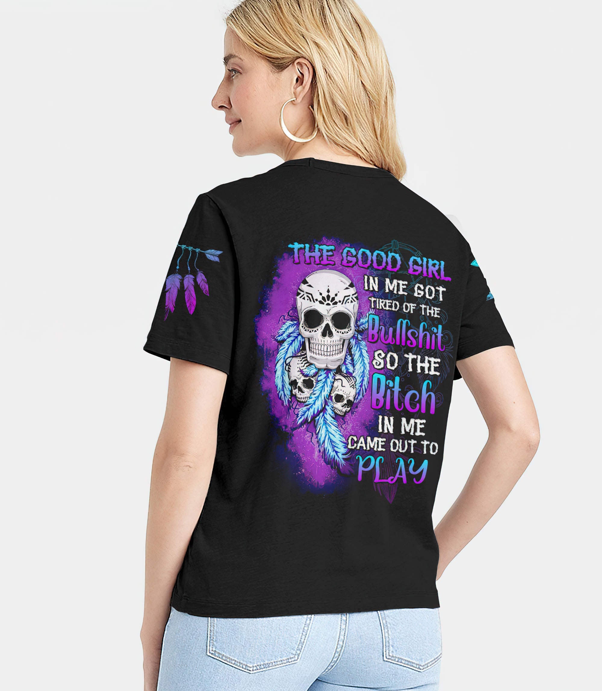 the-good-girl-in-me-got-tired-skull-all-over-print-15-women-v-neck-t-shirt