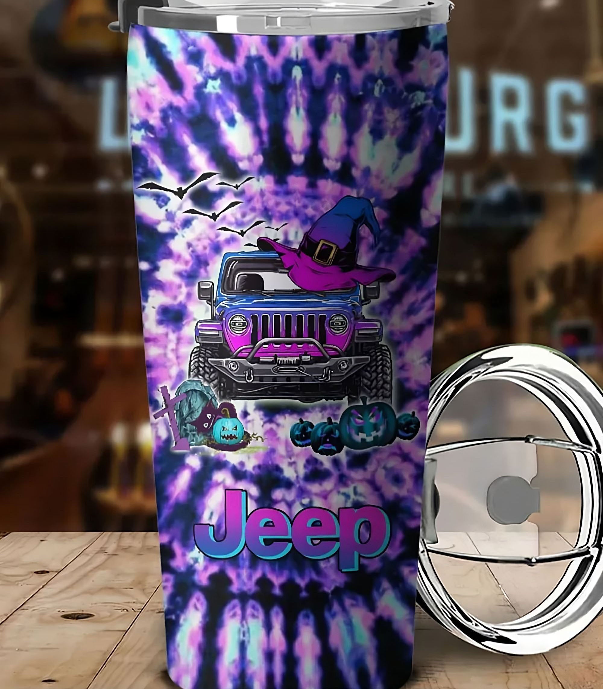 personalized-jeep-halloween-tie-dye-tumbler