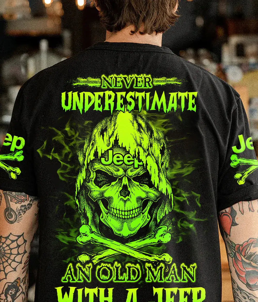 never-underestimate-an-old-jeep-man-t-shirt