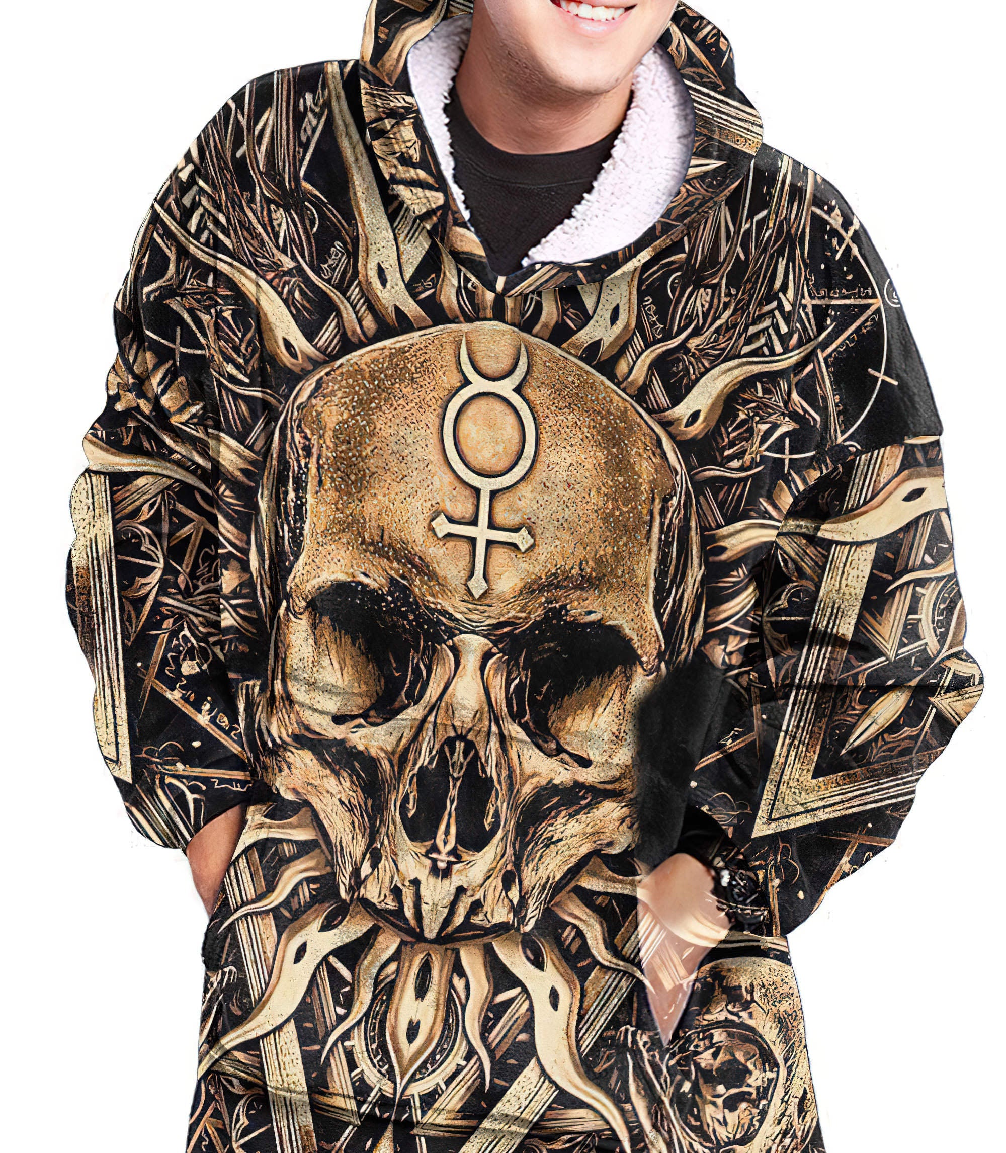 skull-evil-sherpa-blanket-hoodie-wearable-blanket-hoodie