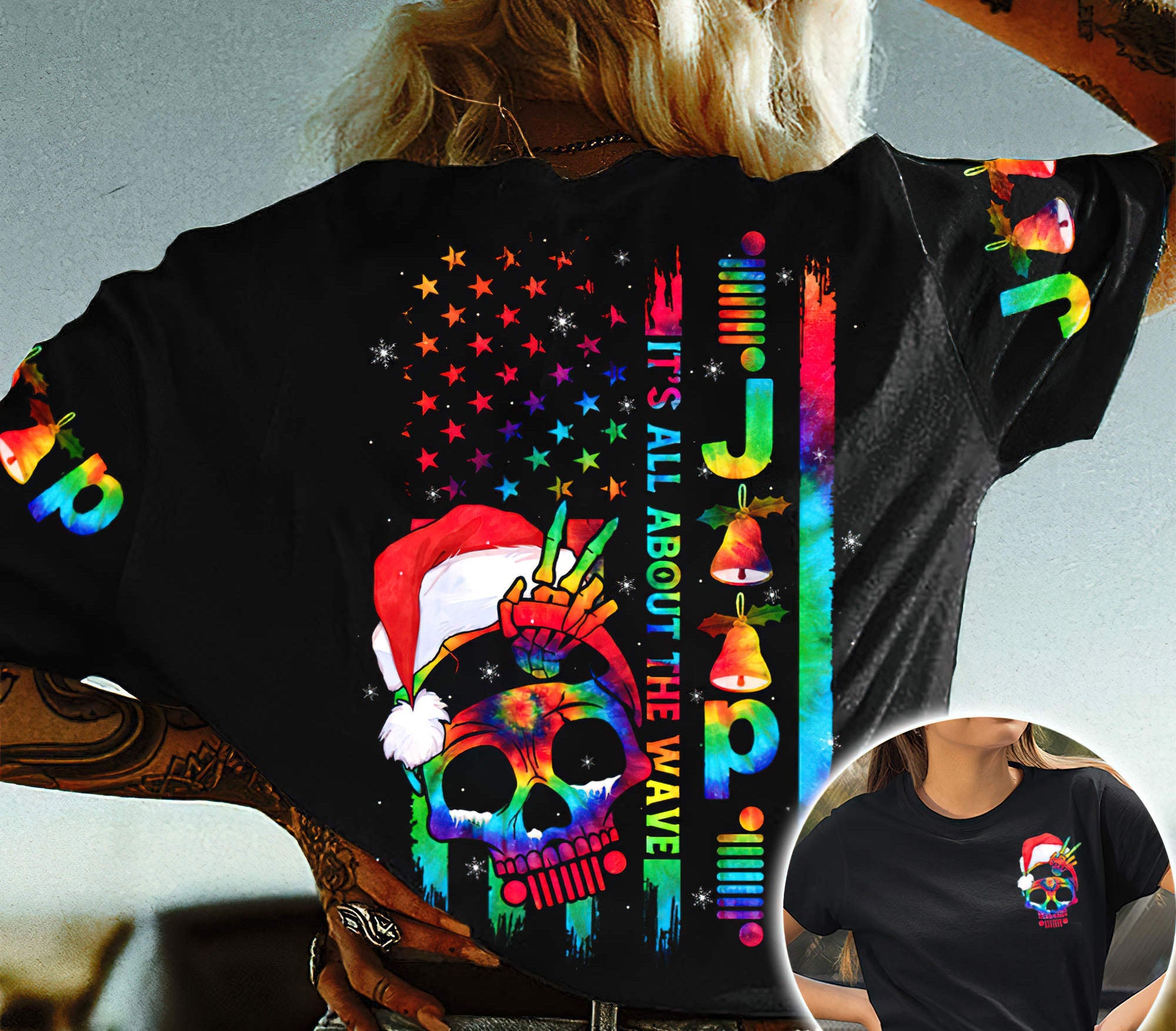 jeep-all-about-the-wave-xmas-flag-t-shirt