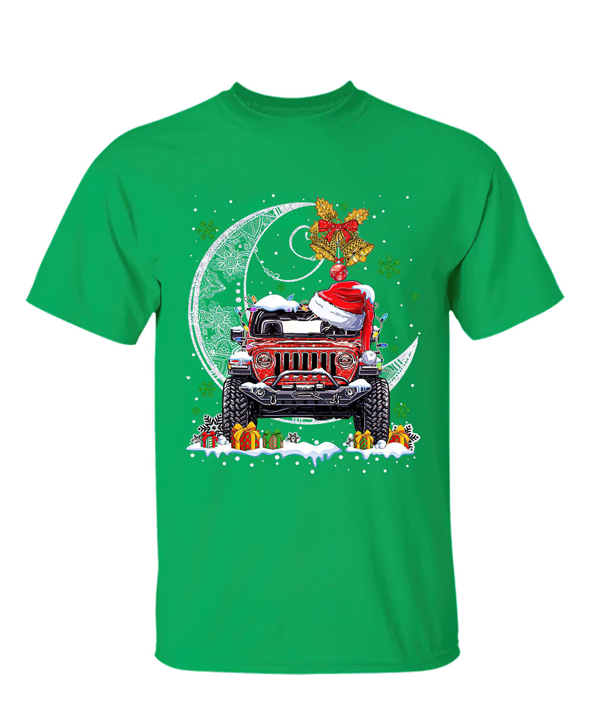 ill-drive-my-jeep-here-or-there-christmas-t-shirt