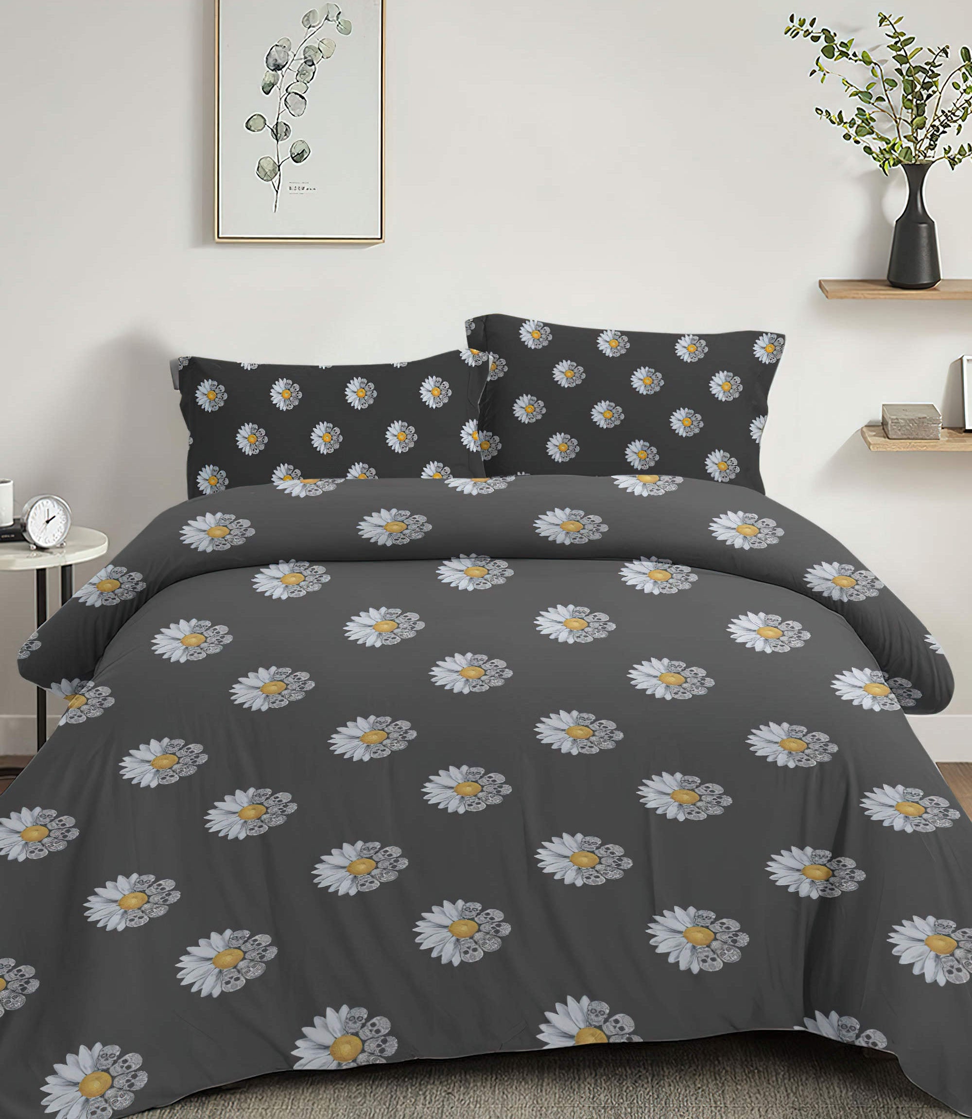 sugar-skull-daisy-bedding-set-bedding-set