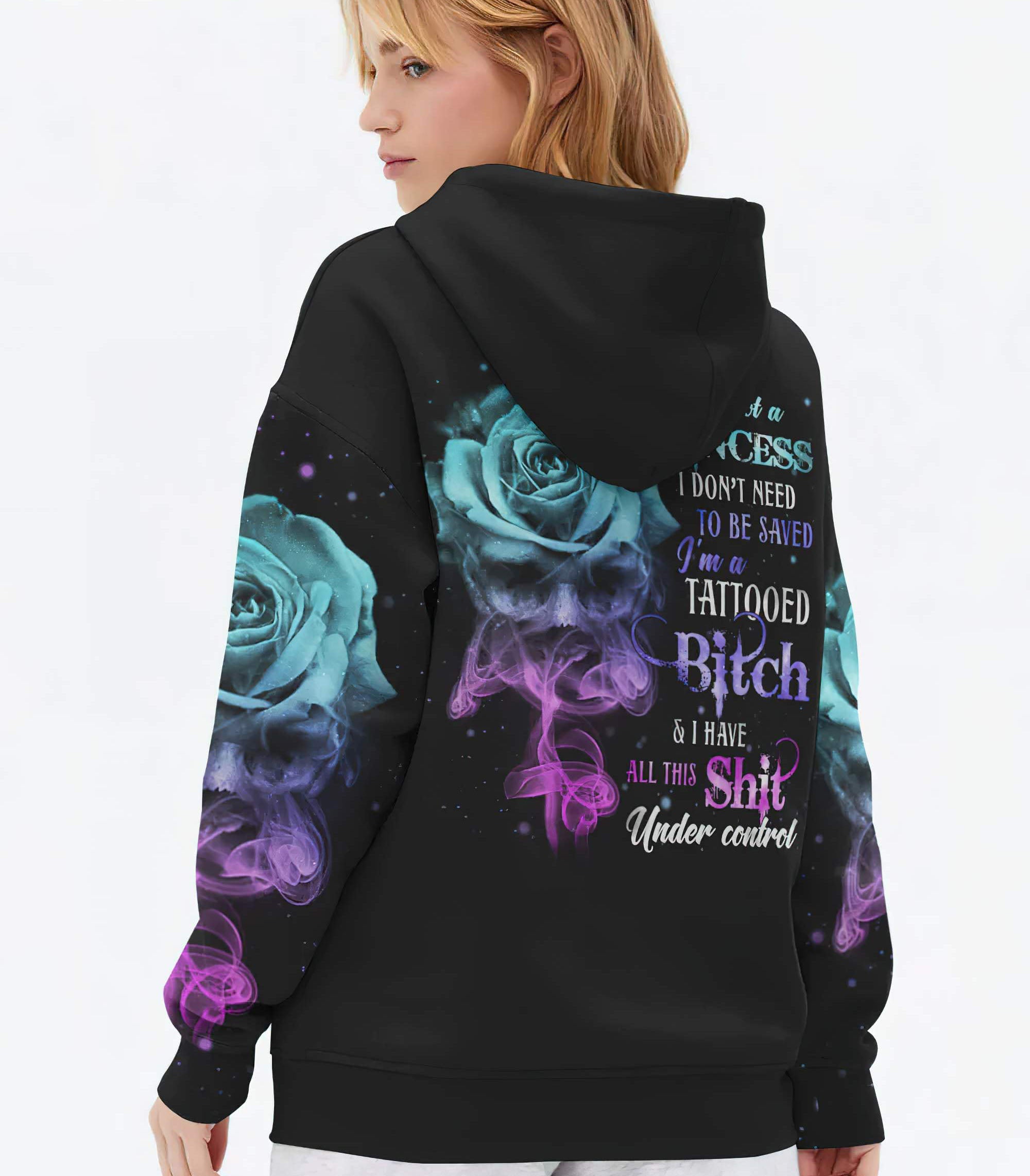 im-not-a-princess-skull-queen-all-over-print-hoodie