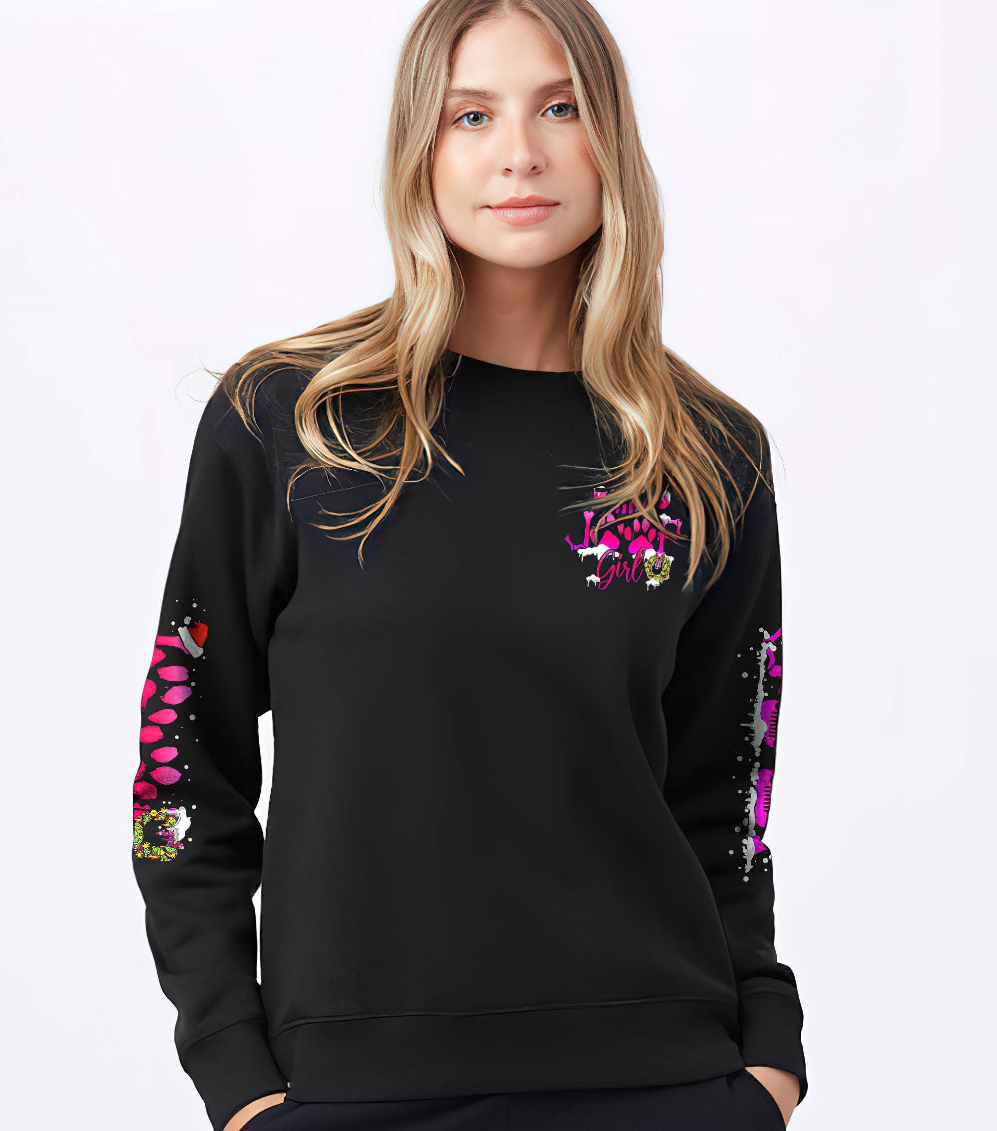 a-girl-her-dog-and-her-jeep-christmas-sweatshirt