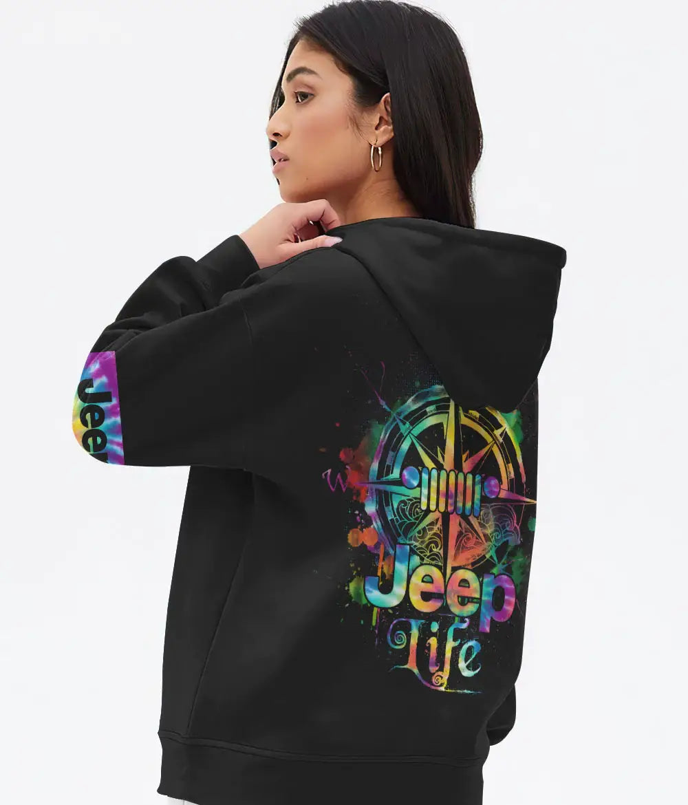 jeep-life-compass-beach-tie-dye-v2-hoodie