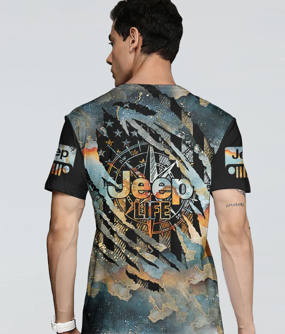 jeep-life-compass-vintage-galaxy-t-shirt