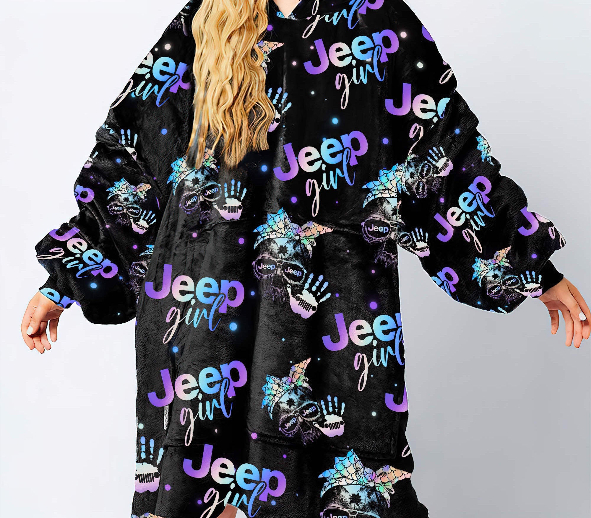 jeep-skull-wave-wearable-blanket-hoodie