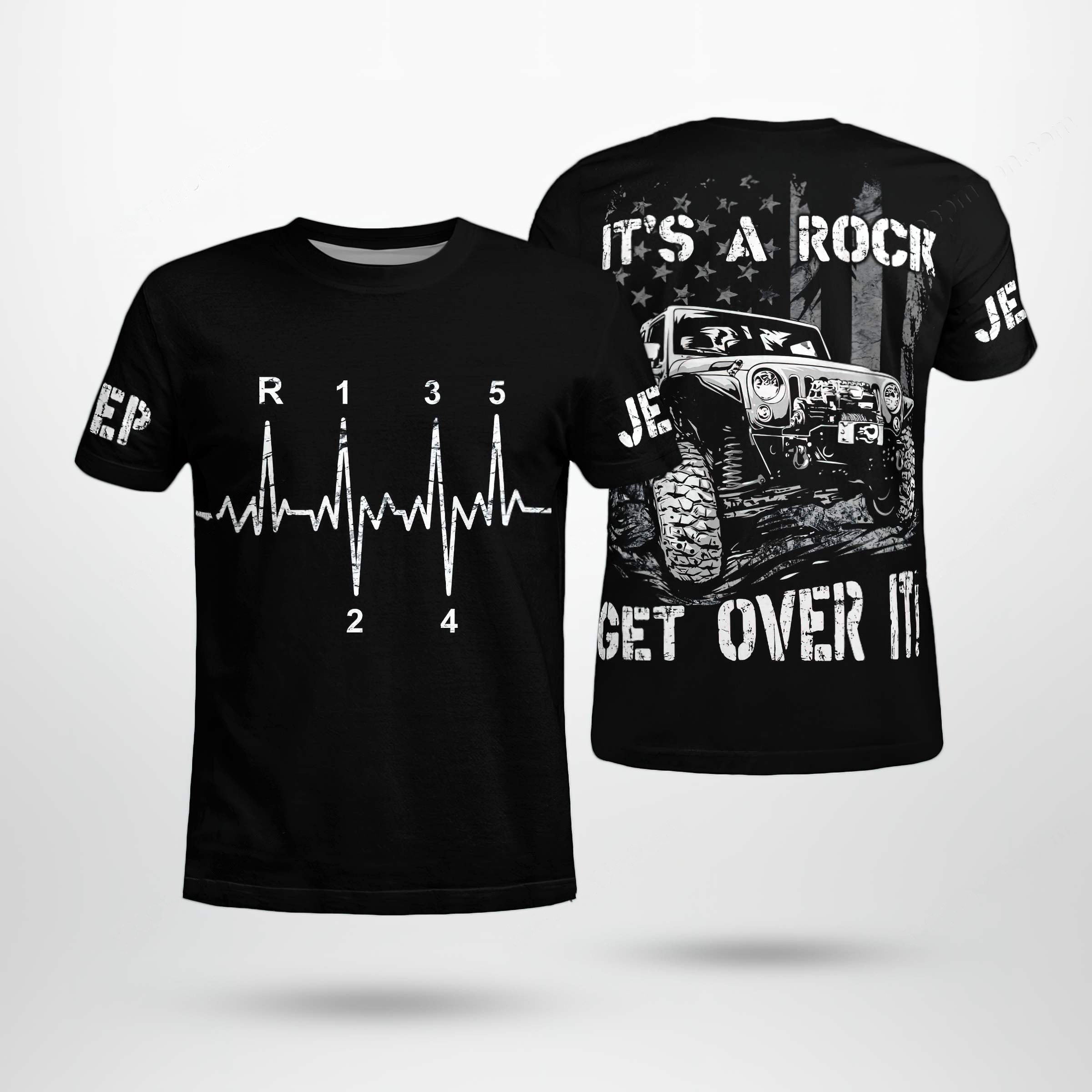 rock-jeep-christmas-t-shirt