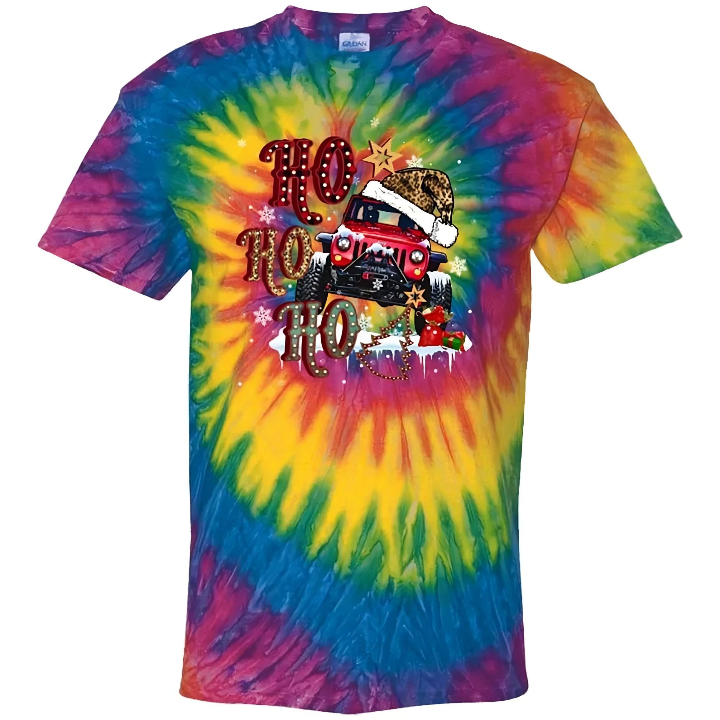 ho-ho-ho-jeep-christmas-tie-dye-t-shirt