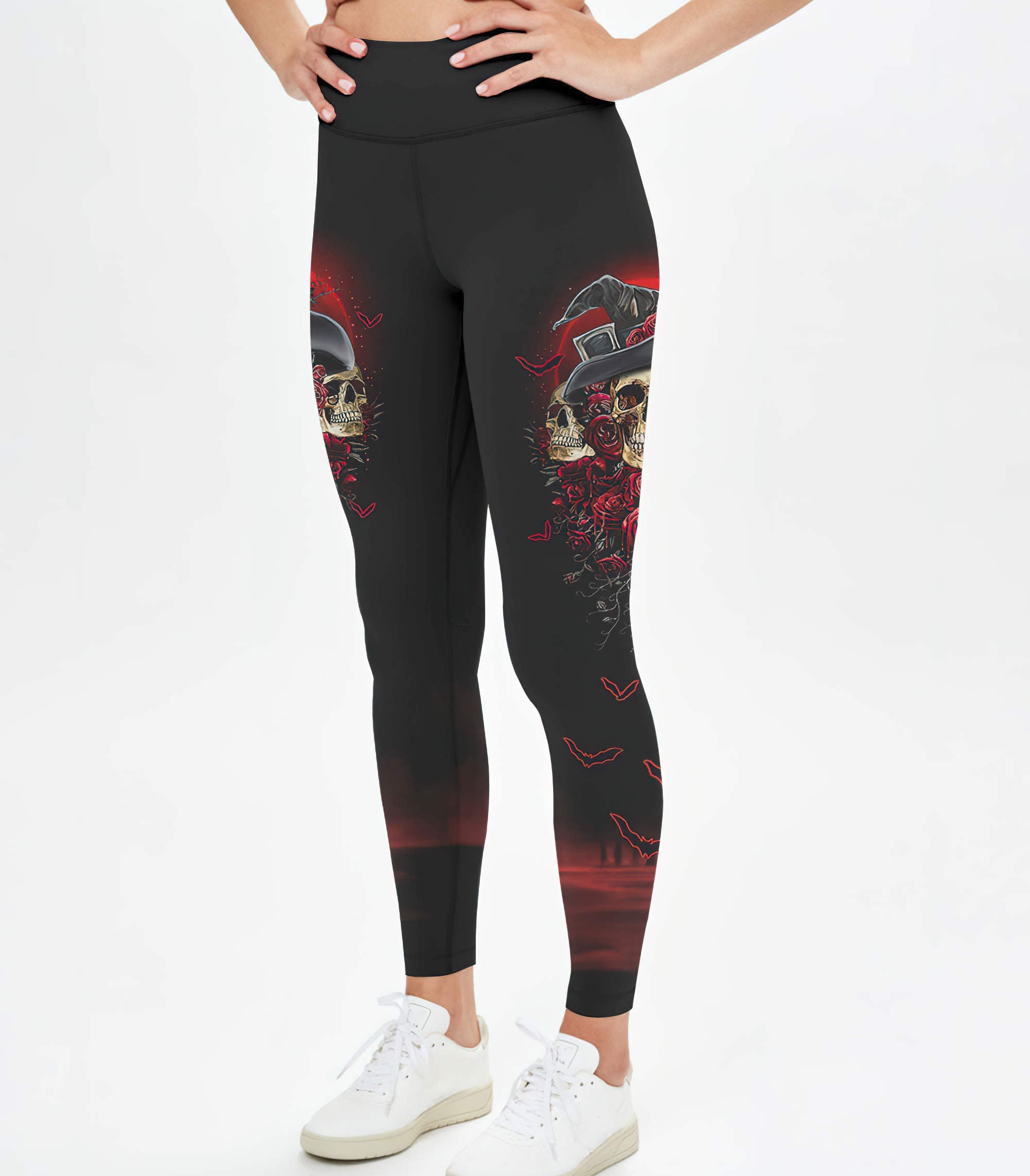 in-a-world-full-of-princesses-skull-rose-all-over-print-leggings