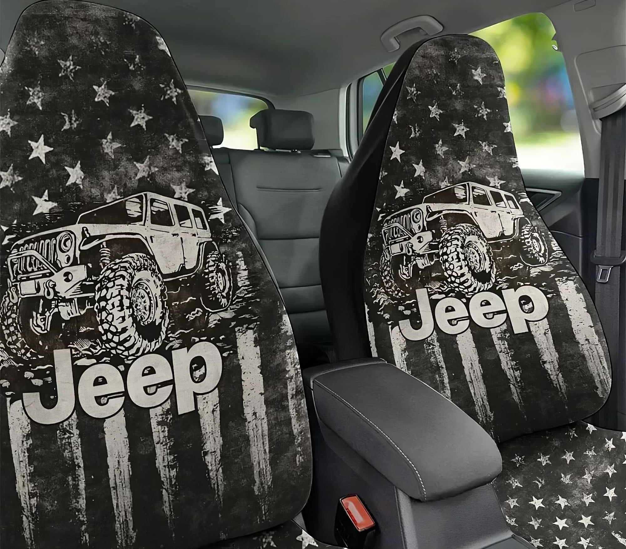 jeep-flag-vintage-automotive-car-seat-cover