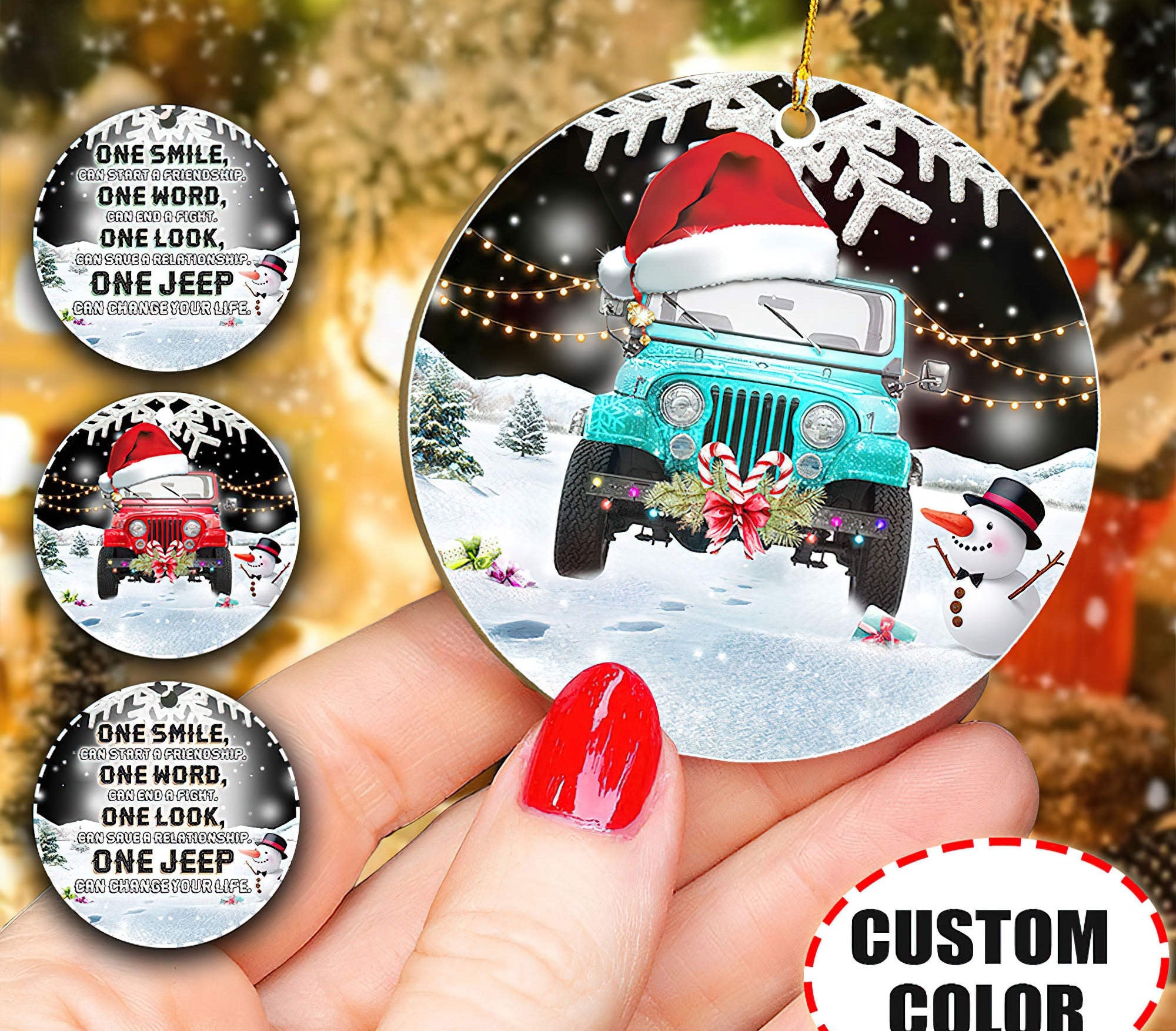 personalized-jeep-colorful-christmas-ornaments