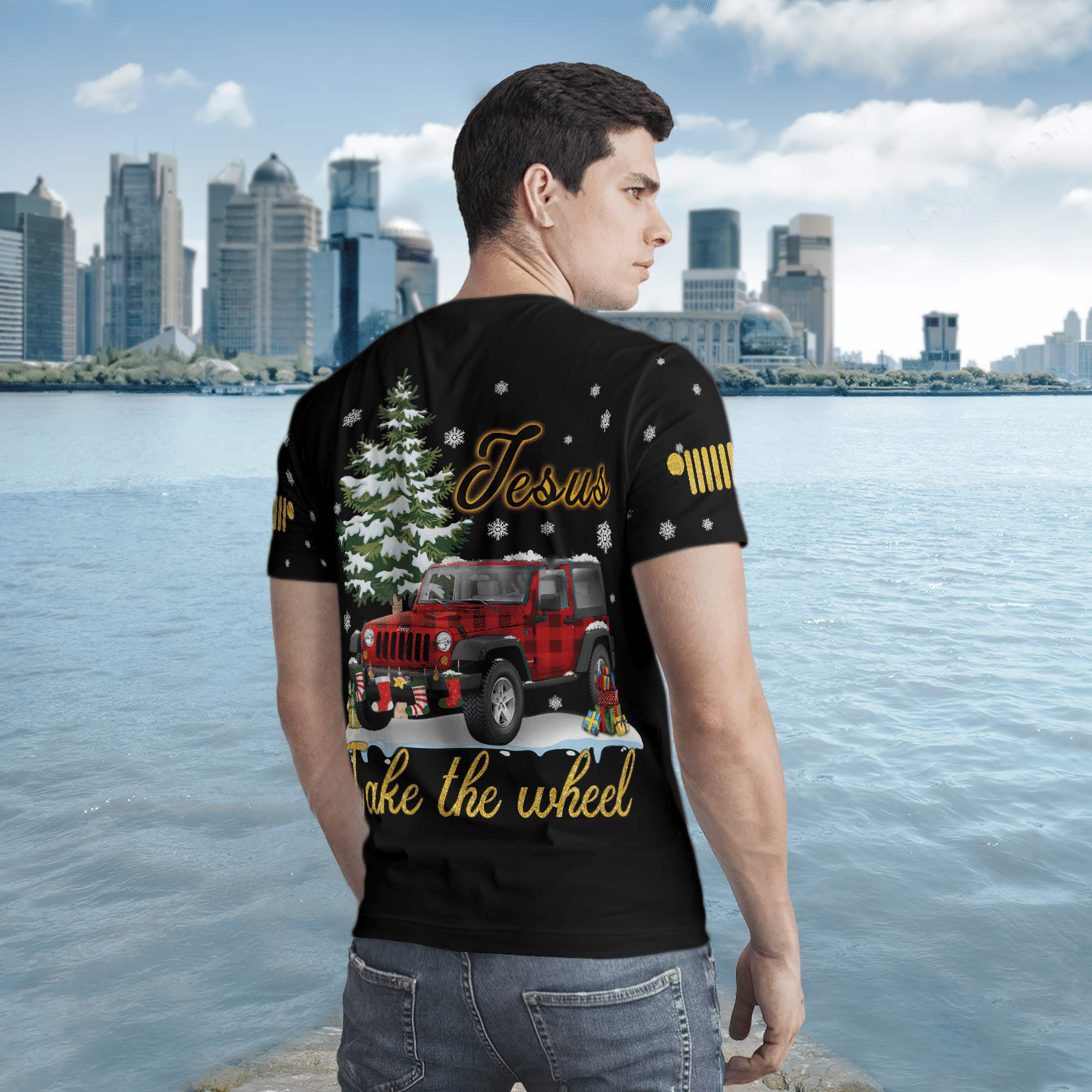 jesus-jeep-christmas-t-shirt