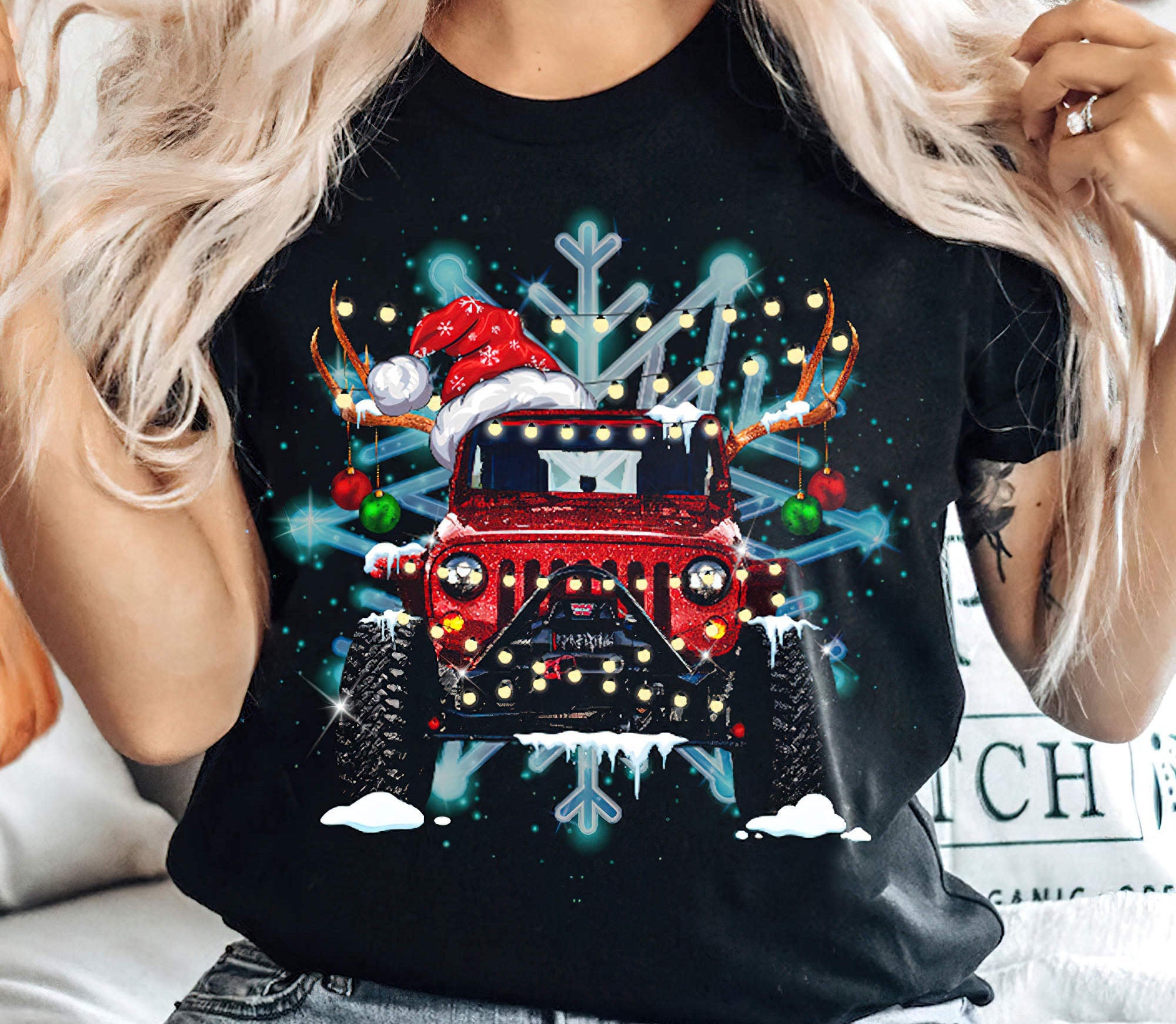 jeep-snowflake-xmas-2d-t-shirt