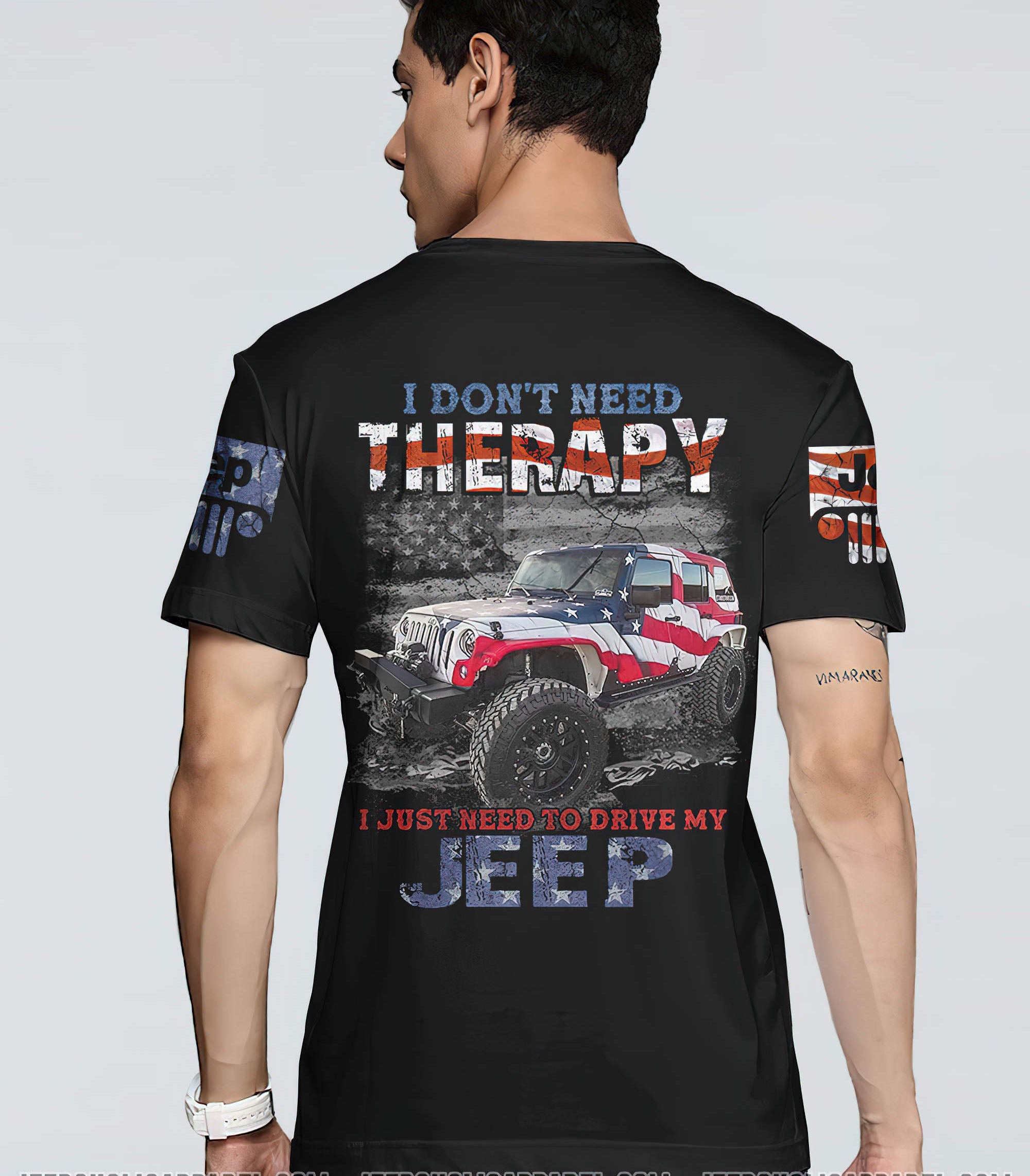 i-dont-need-therapy-america-jeep-t-shirt