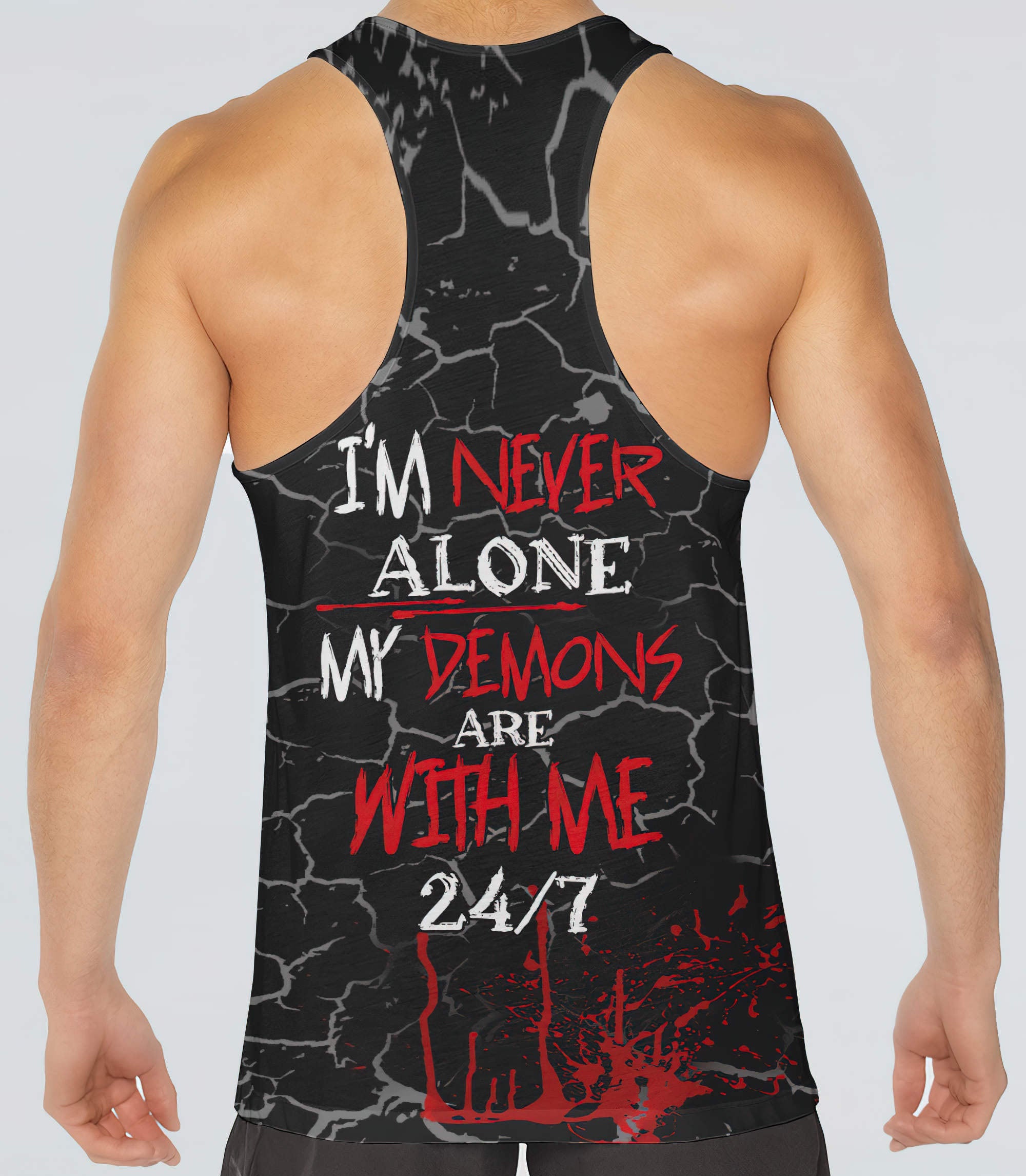 im-never-alone-evil-skull-all-over-print-tank-top