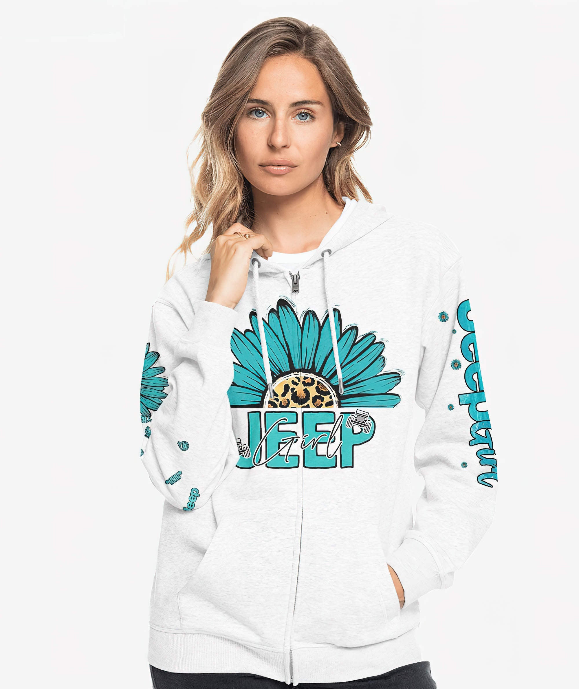 jeep-daisy-leopard-teal-hoodie