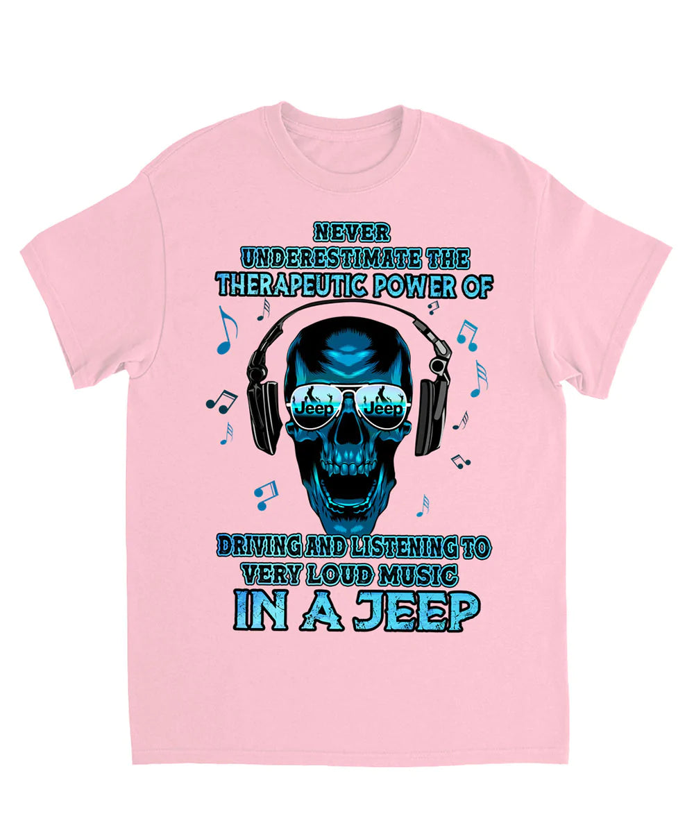 loud-music-in-a-jeep-skull-t-shirt