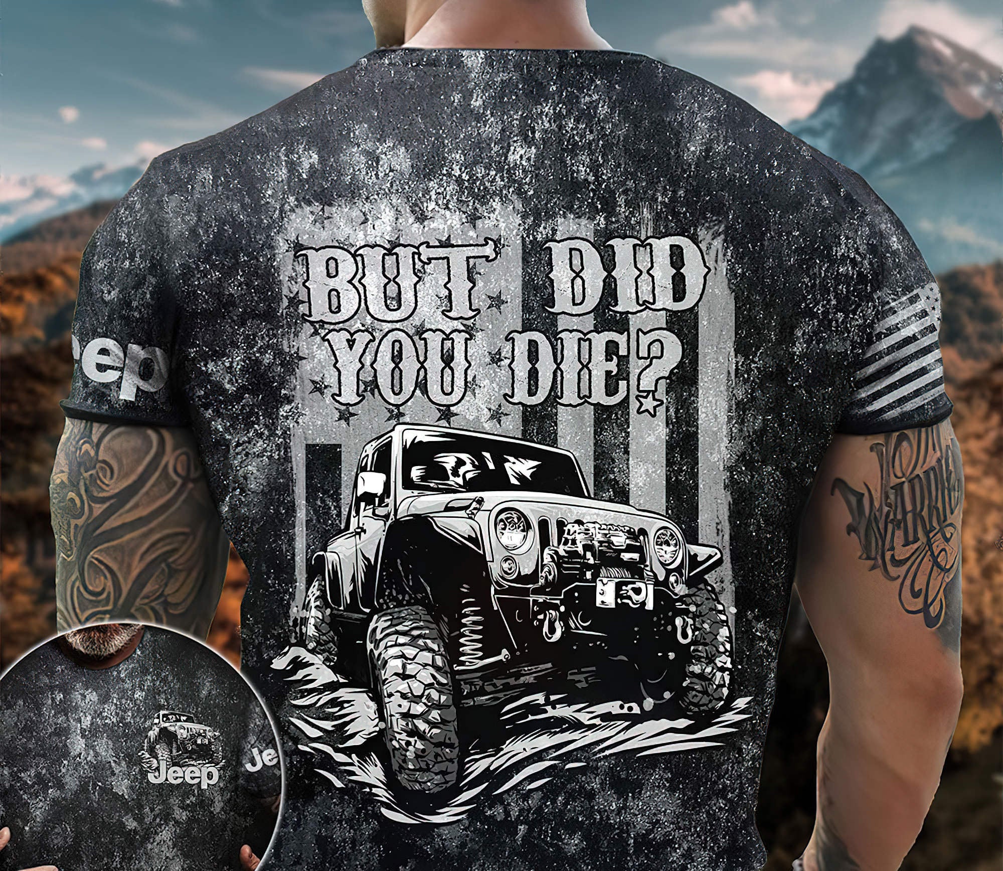 but-did-you-die-jeep-full-bw-t-shirt