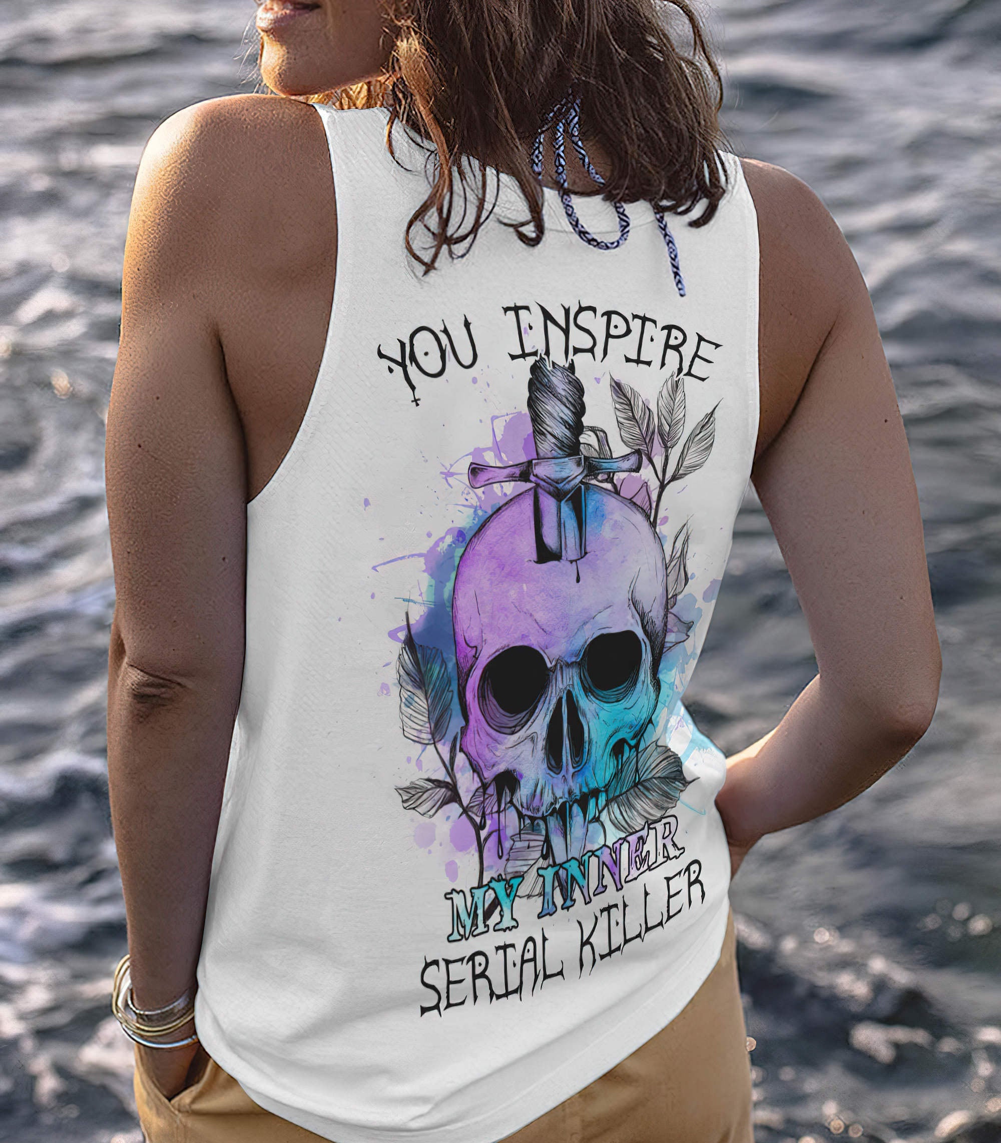 if-i-was-really-a-b-messy-bun-skull-all-over-print-tank-top