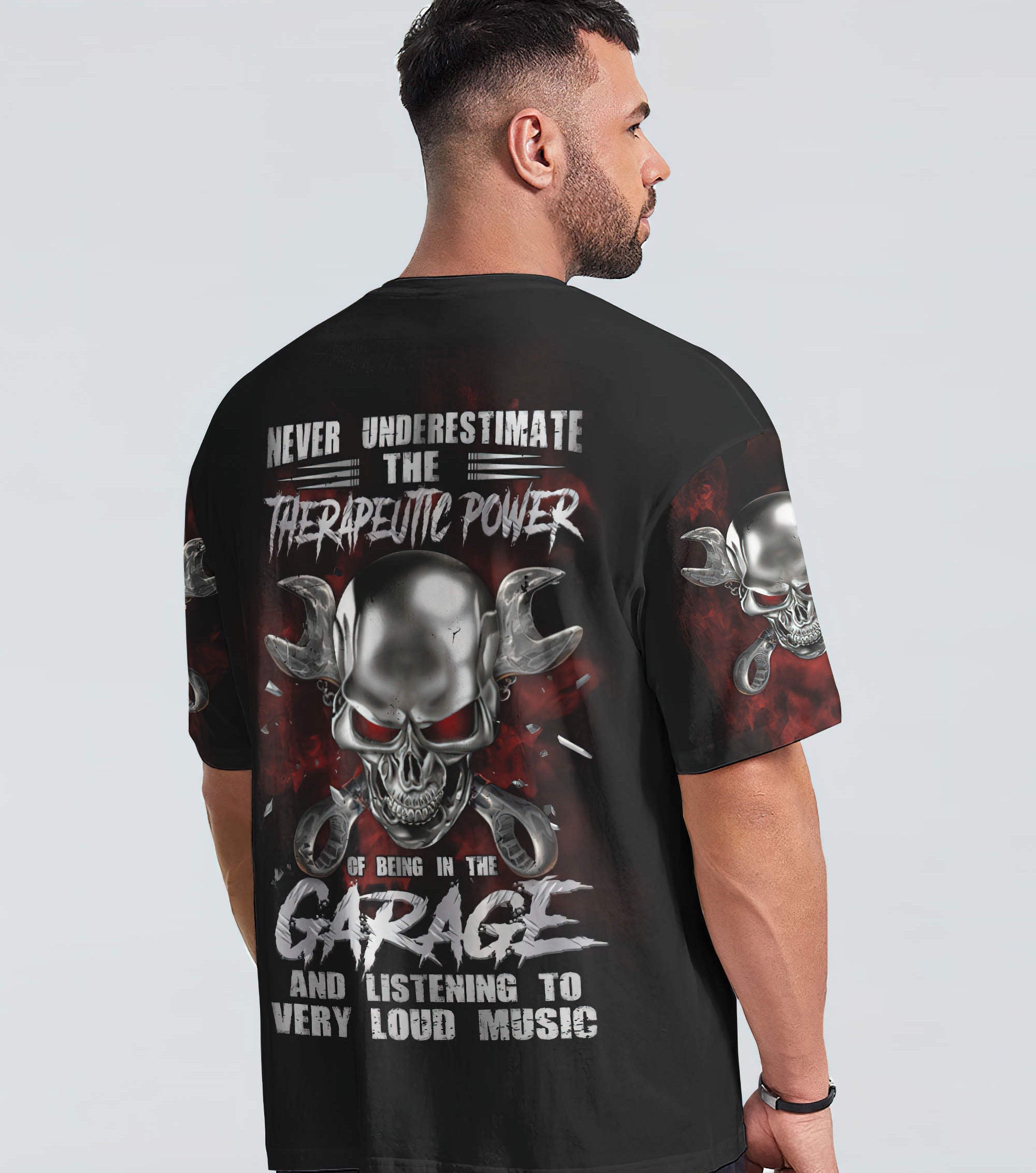 never-underestimate-mechanic-garage-skull-all-over-print-t-shirt