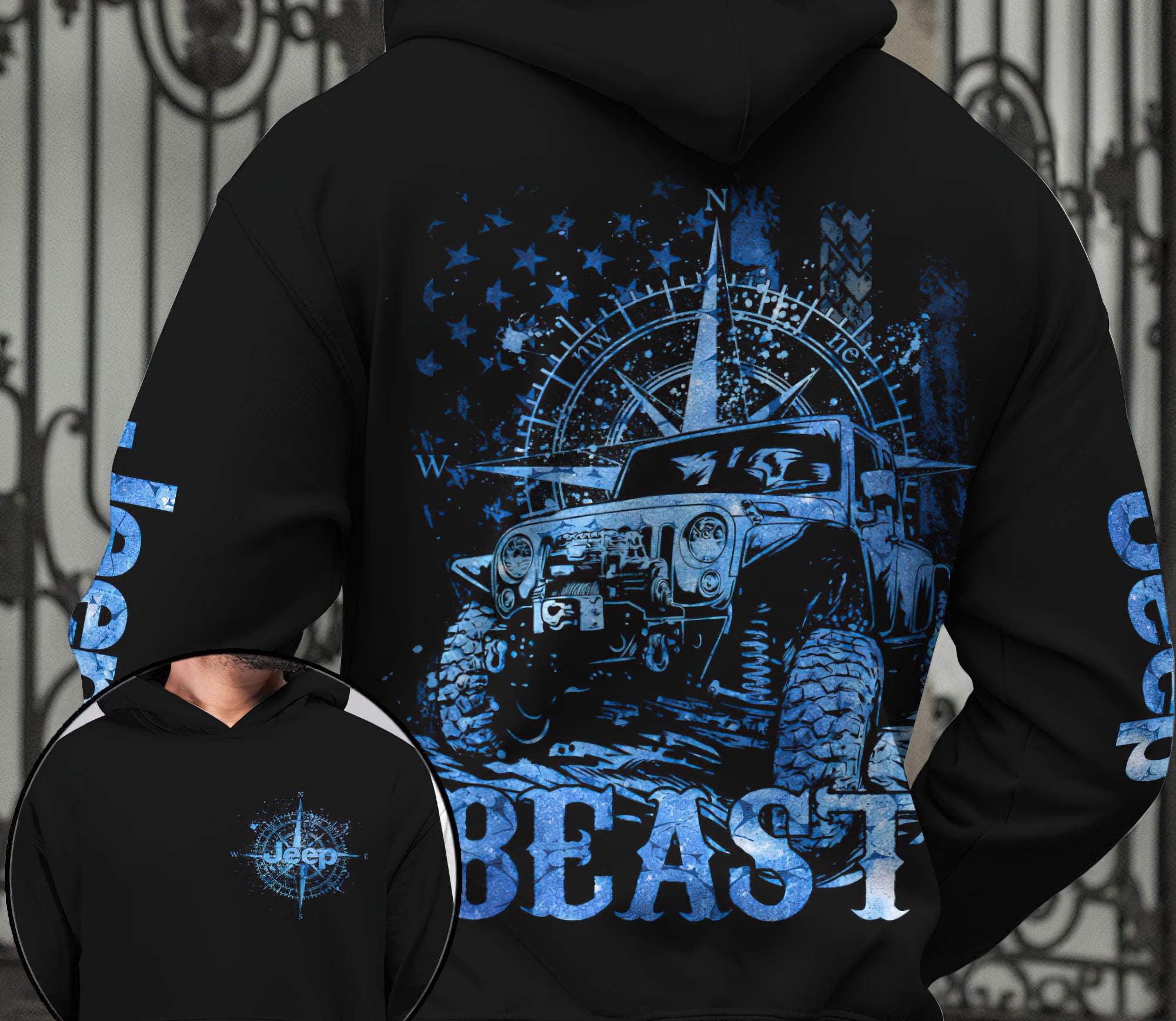 beast-beauty-jeep-compass-couple-hoodie