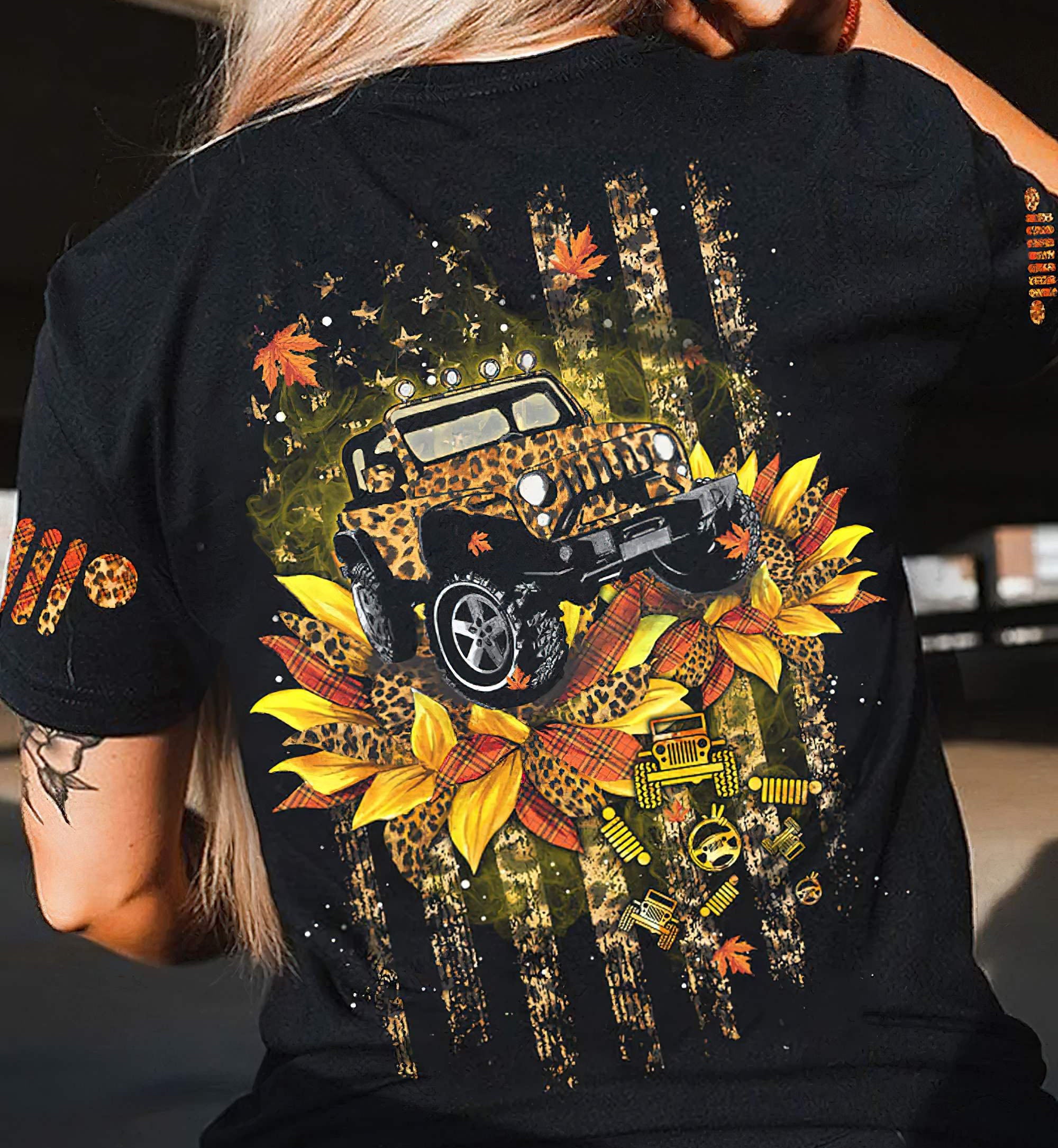 jeep-sunflower-fall-t-shirt