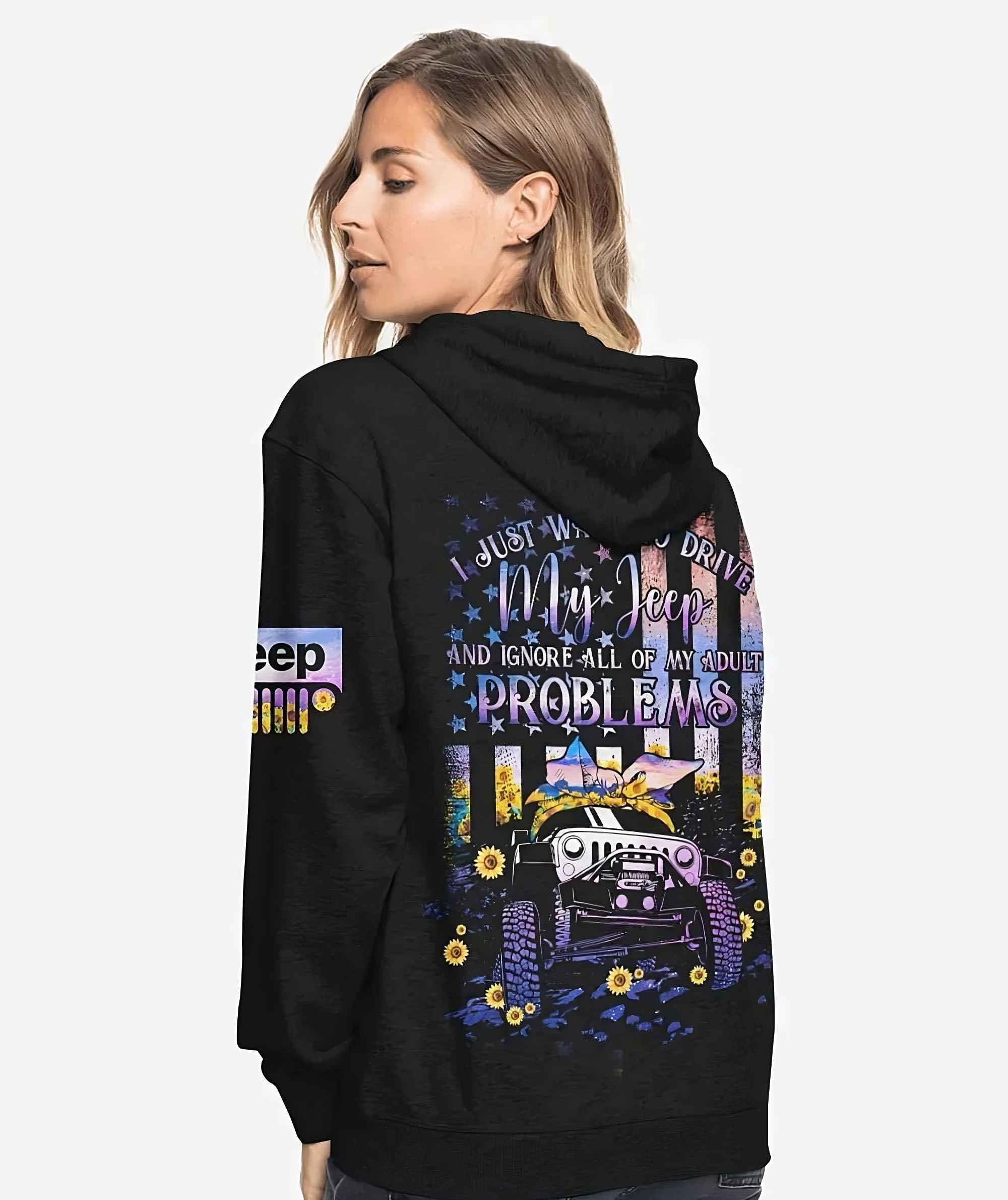 i-just-want-to-drive-my-jeep-purple-sunflower-flag-all-over-print-hoodie