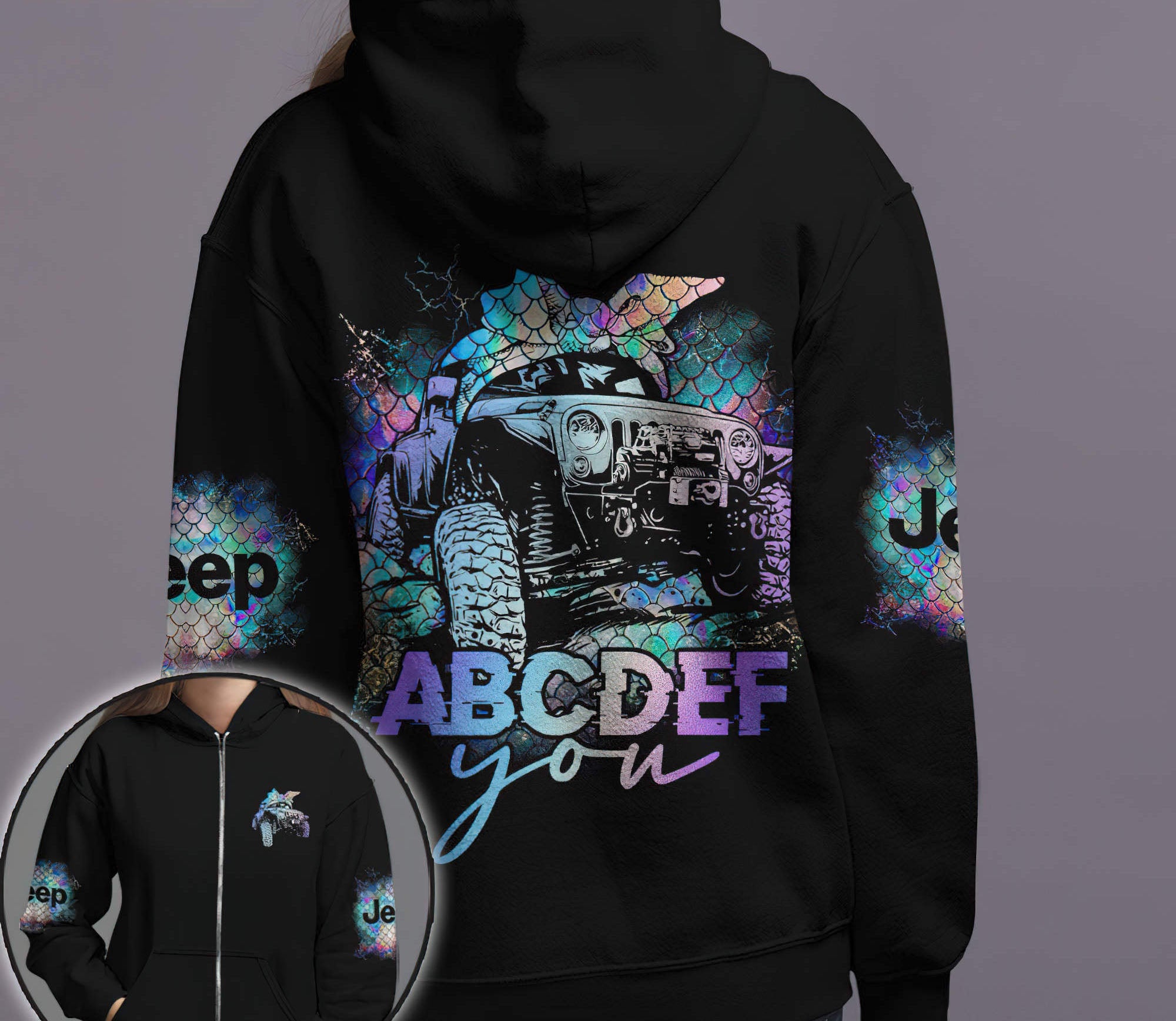 abcdefu-mermaid-jeep-hoodie