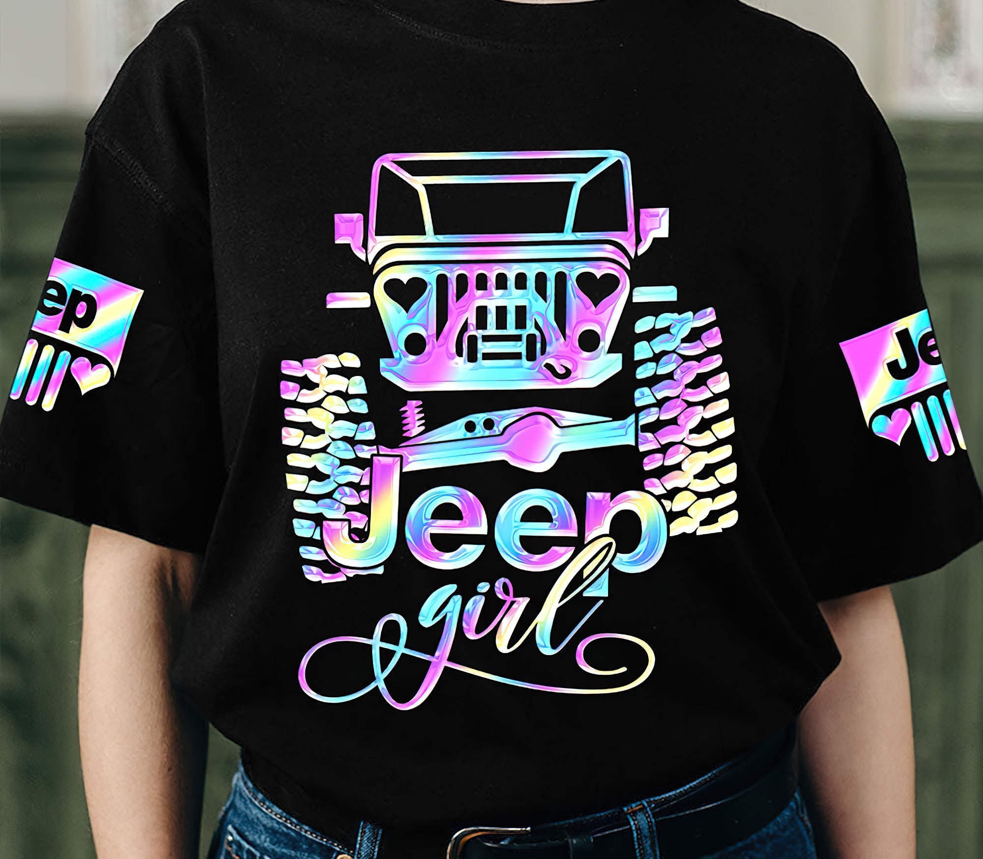 jeep-girl-holographic-effect-t-shirt