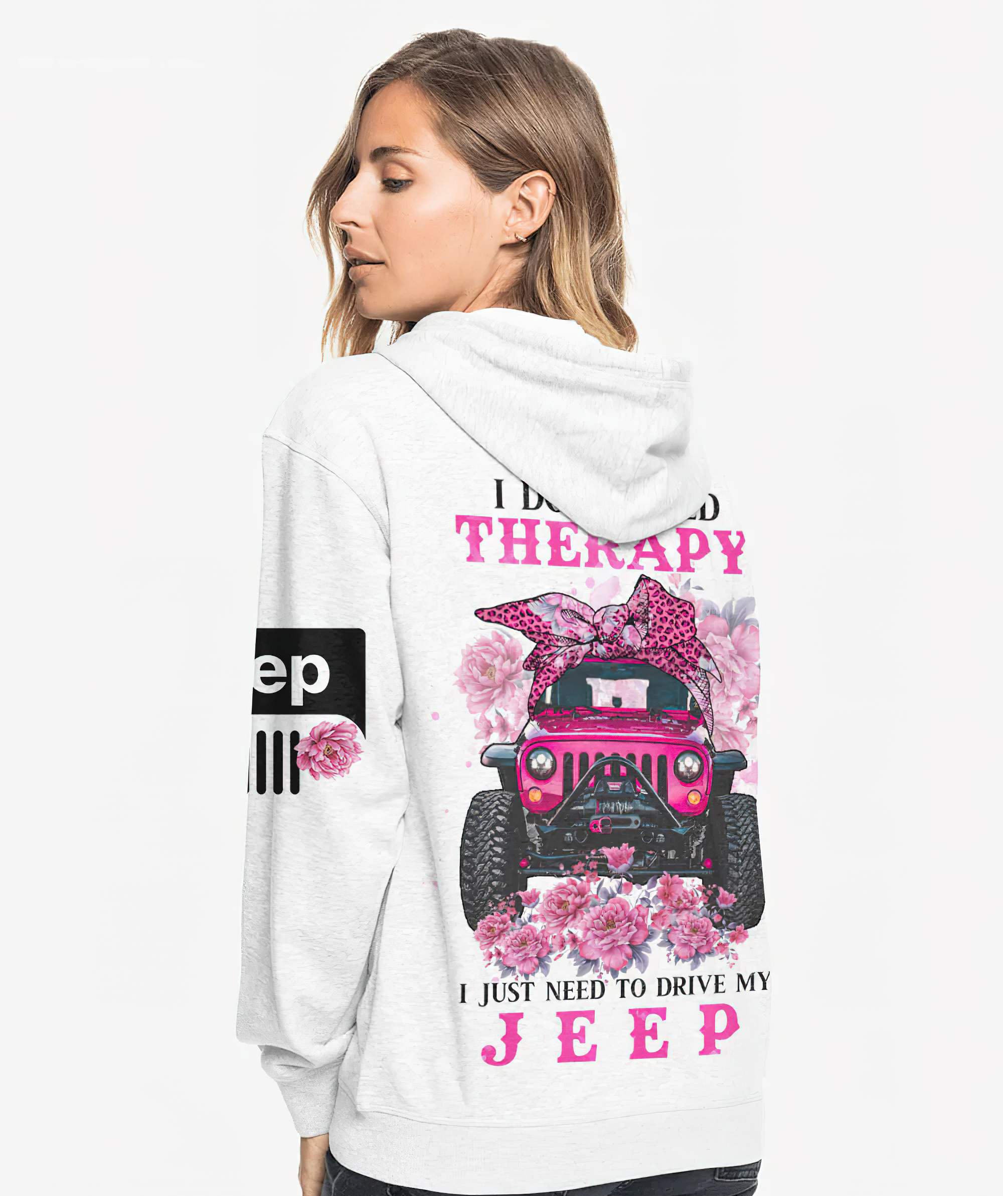 i-dont-need-therapy-floral-jeep-hoodie