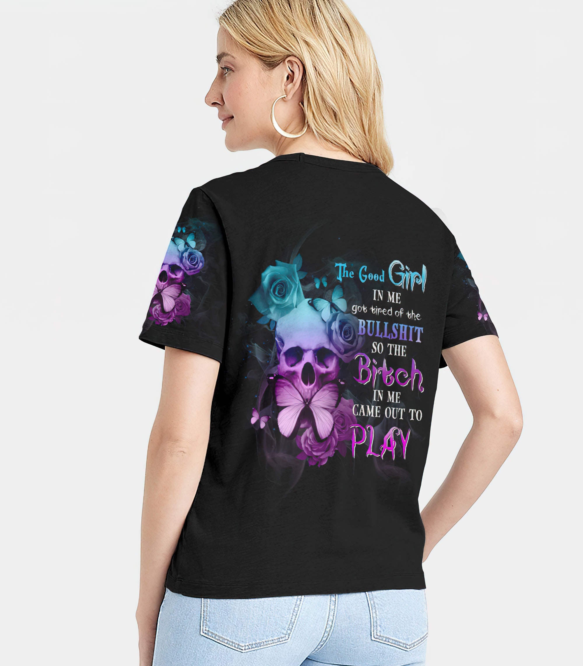 the-good-girl-in-me-got-tired-skull-all-over-print-28-women-v-neck-t-shirt