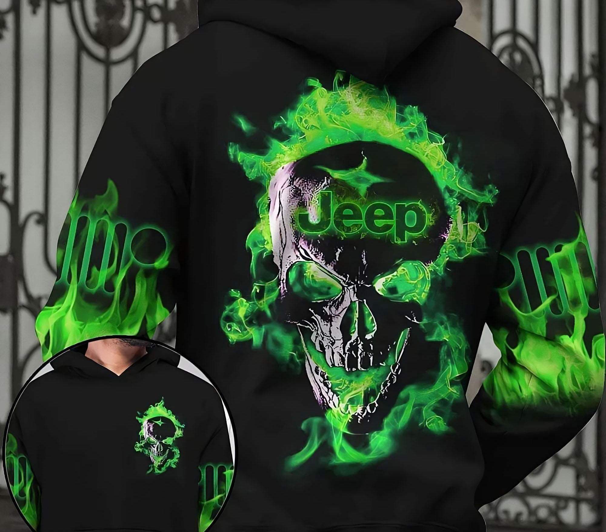 jeep-skull-green-fire-all-over-print-hoodie